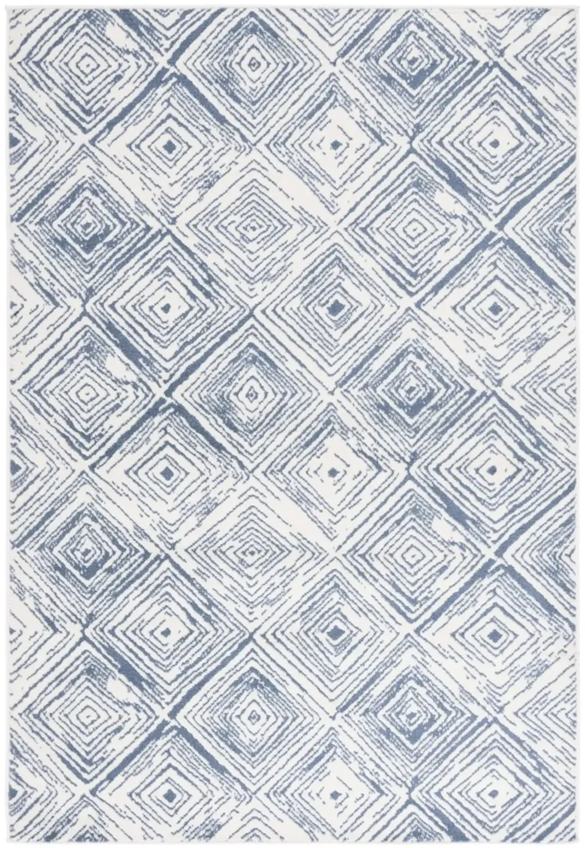 PYRAMID 225 IVORY  5'-3' x 7'-8' Medium Rectangle Rug