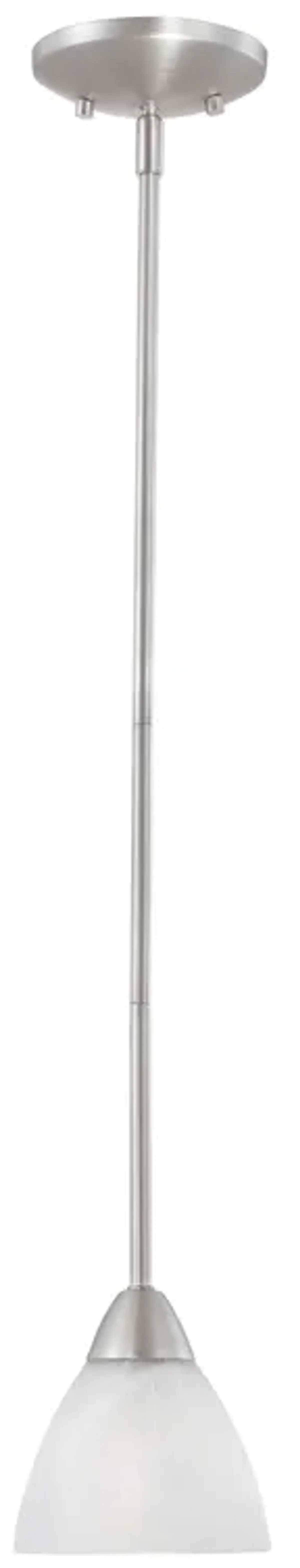 Tia 5.24" Wide 1-Light Mini Pendant - Matte Nickel