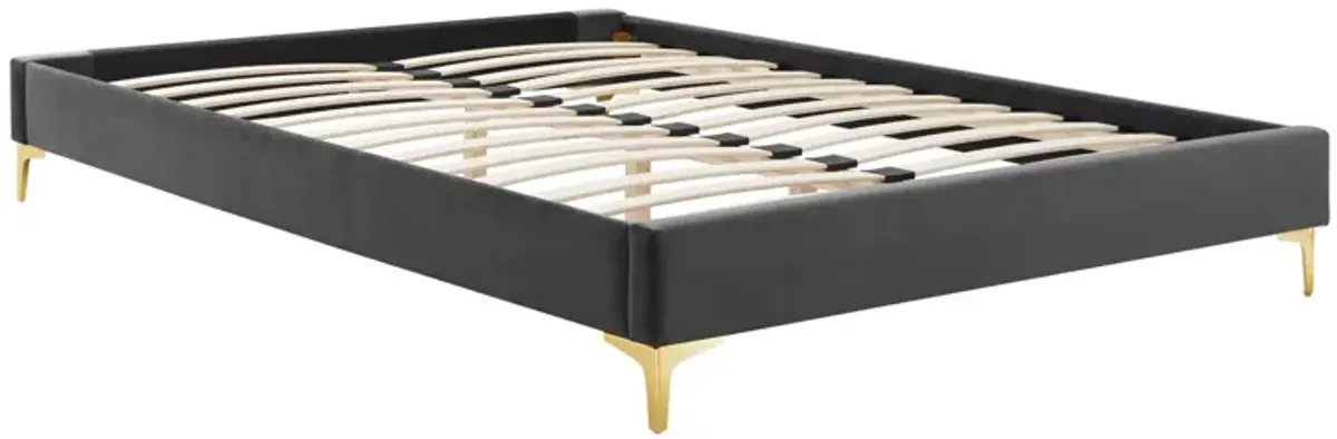 Sutton Full Performance Velvet Bed Frame