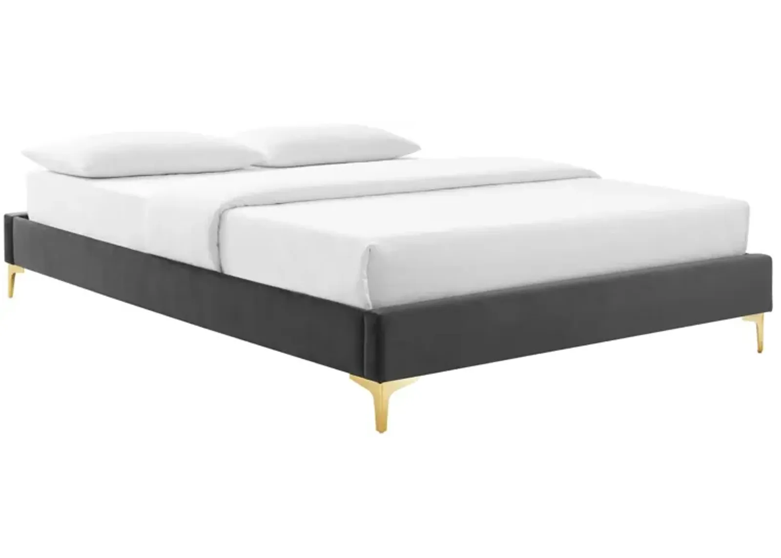 Sutton Full Performance Velvet Bed Frame