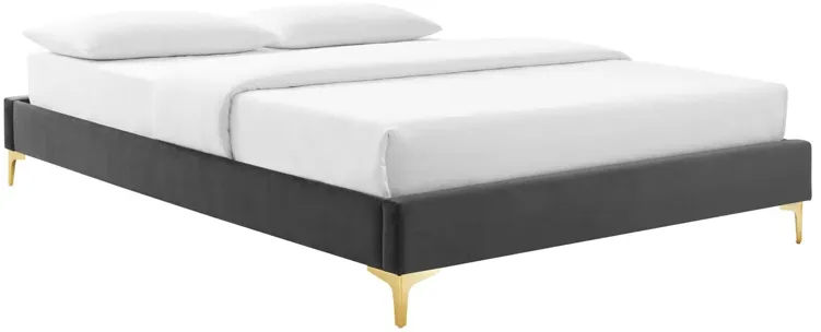 Sutton Full Performance Velvet Bed Frame