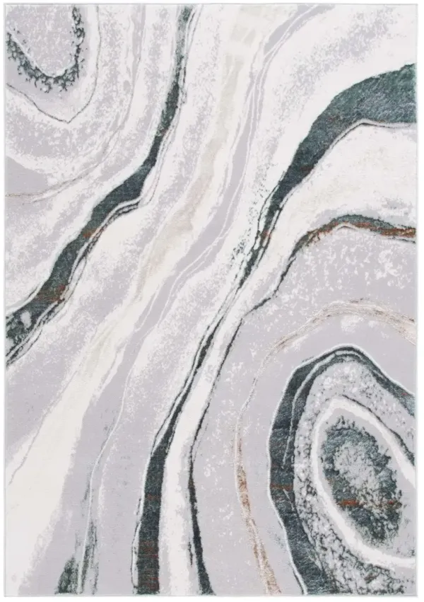 ALENIA 103 Grey 4' X 6' Small Rectangle Rug