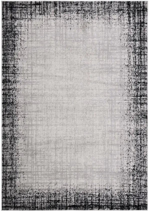 SKYLER 113 IVORY GREY  4' x 6' Small Rectangle Rug
