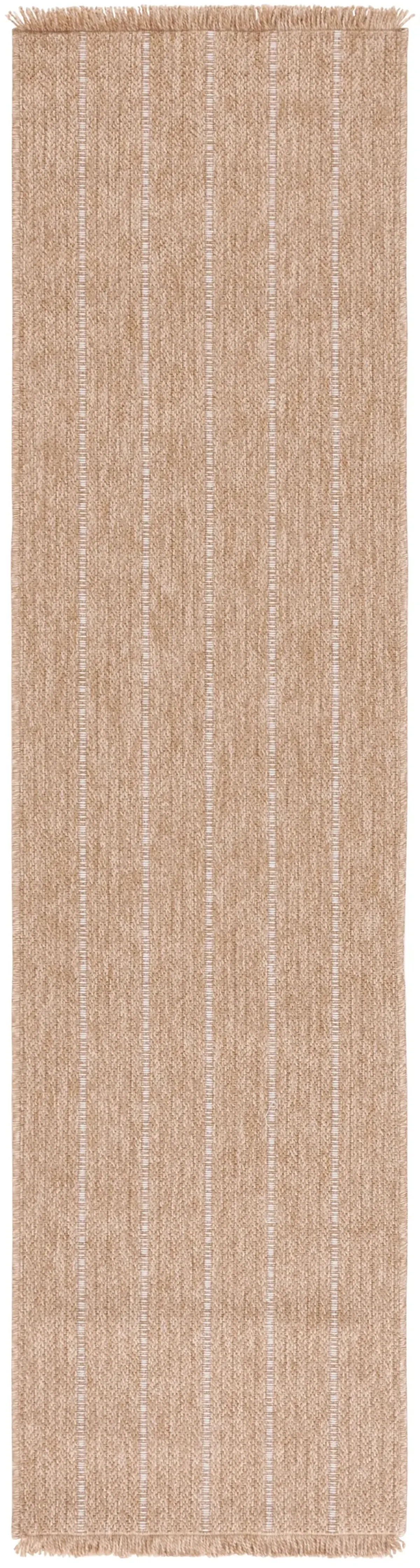 RETREAT 250 NATURAL  2'-2' x 8' Runner Rug