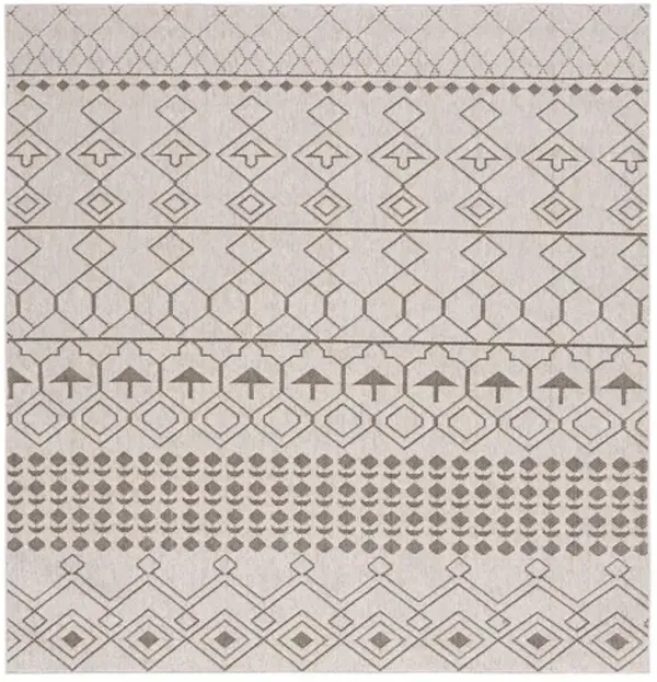 GLOBAL 212 Beige 6'-7' X 6'-7' Square Square Rug