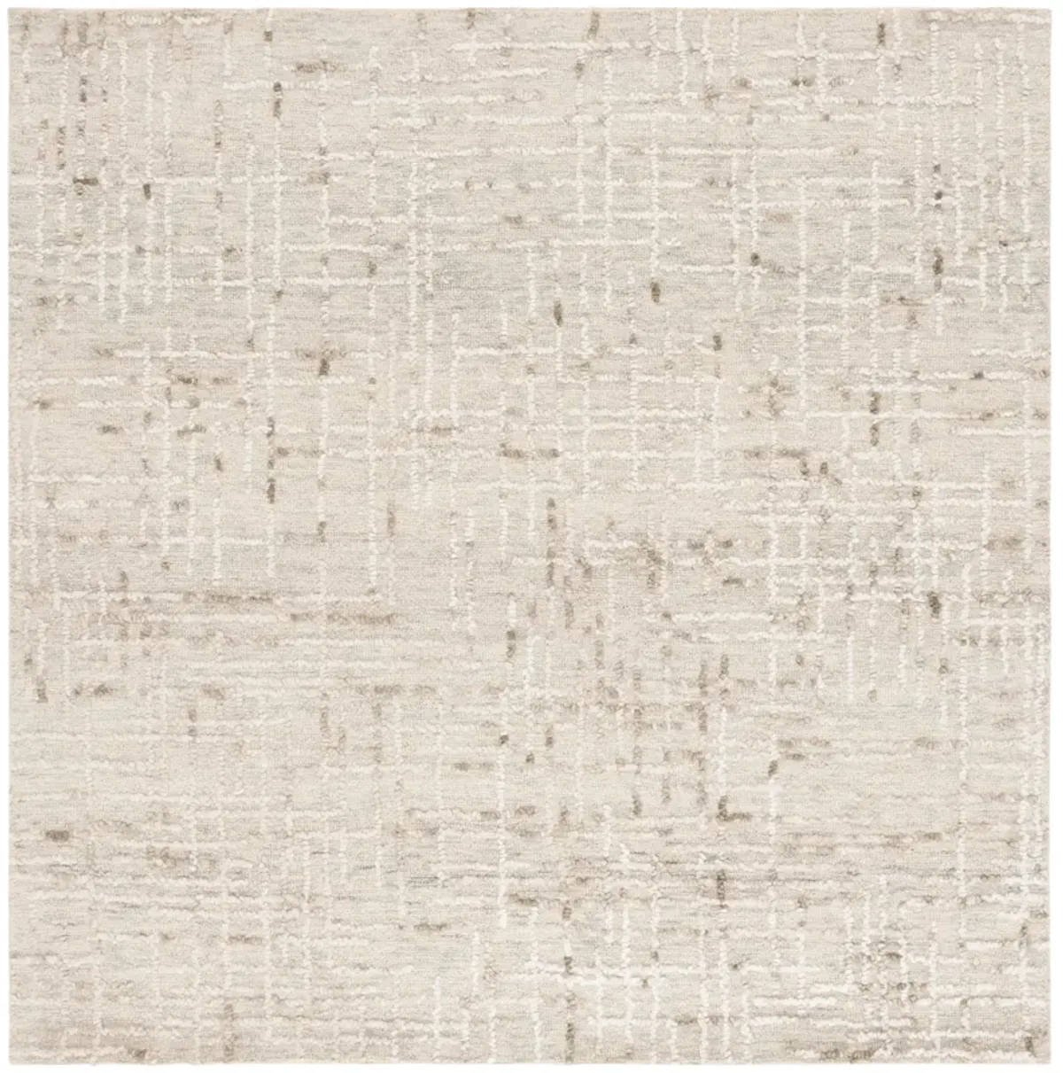 ABSTRACT Hand Tufted 6' x 6' Square area rug