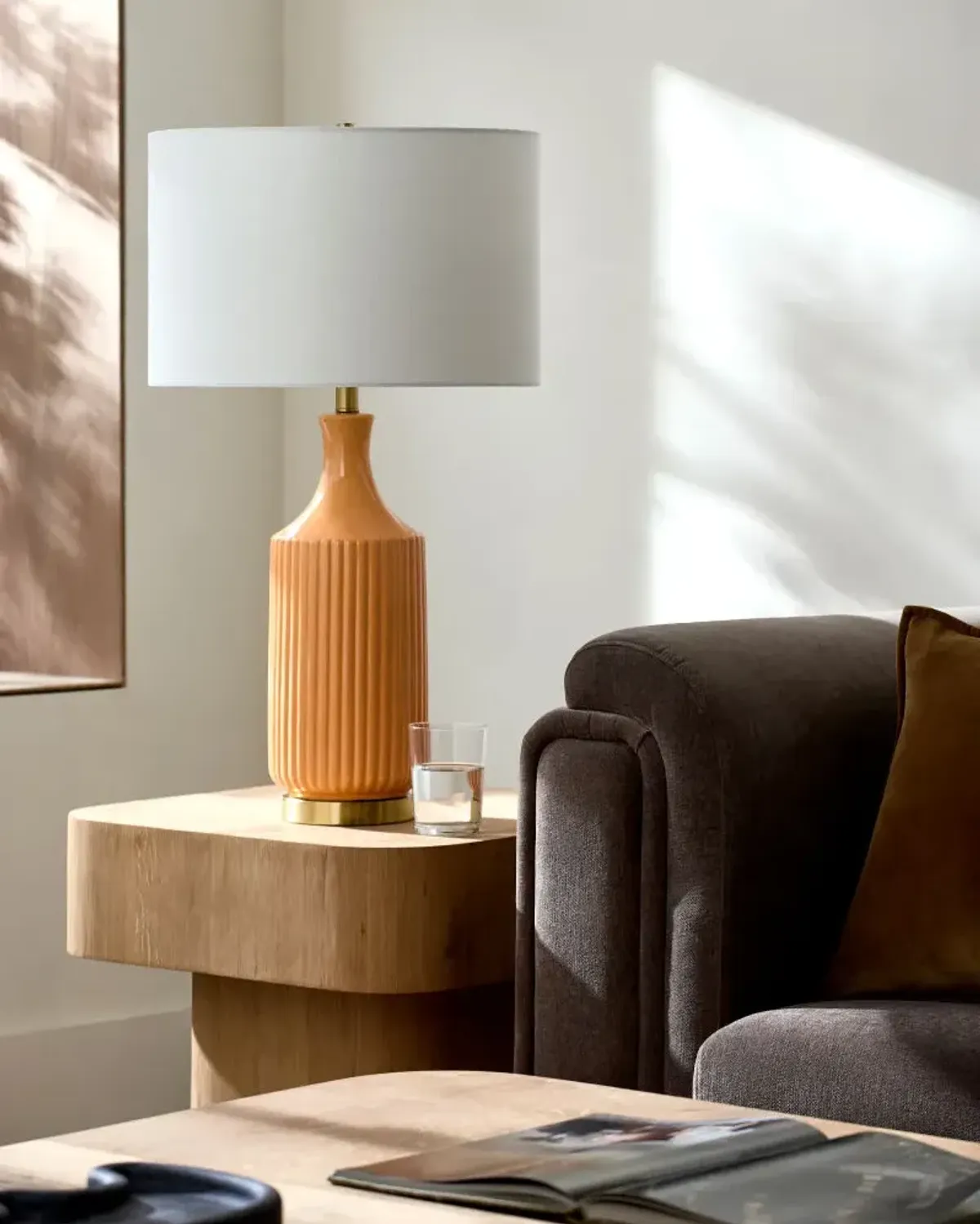 Filaki FKI-004 31"H x 17"W x 17"D Accent Table Lamp