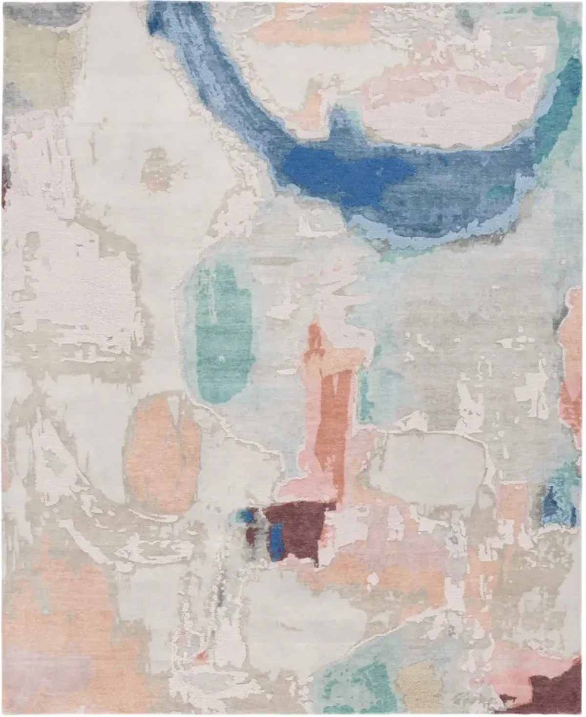 SAINT TROPEZ 104 BLUE  9' x 12' Large Rectangle Rug