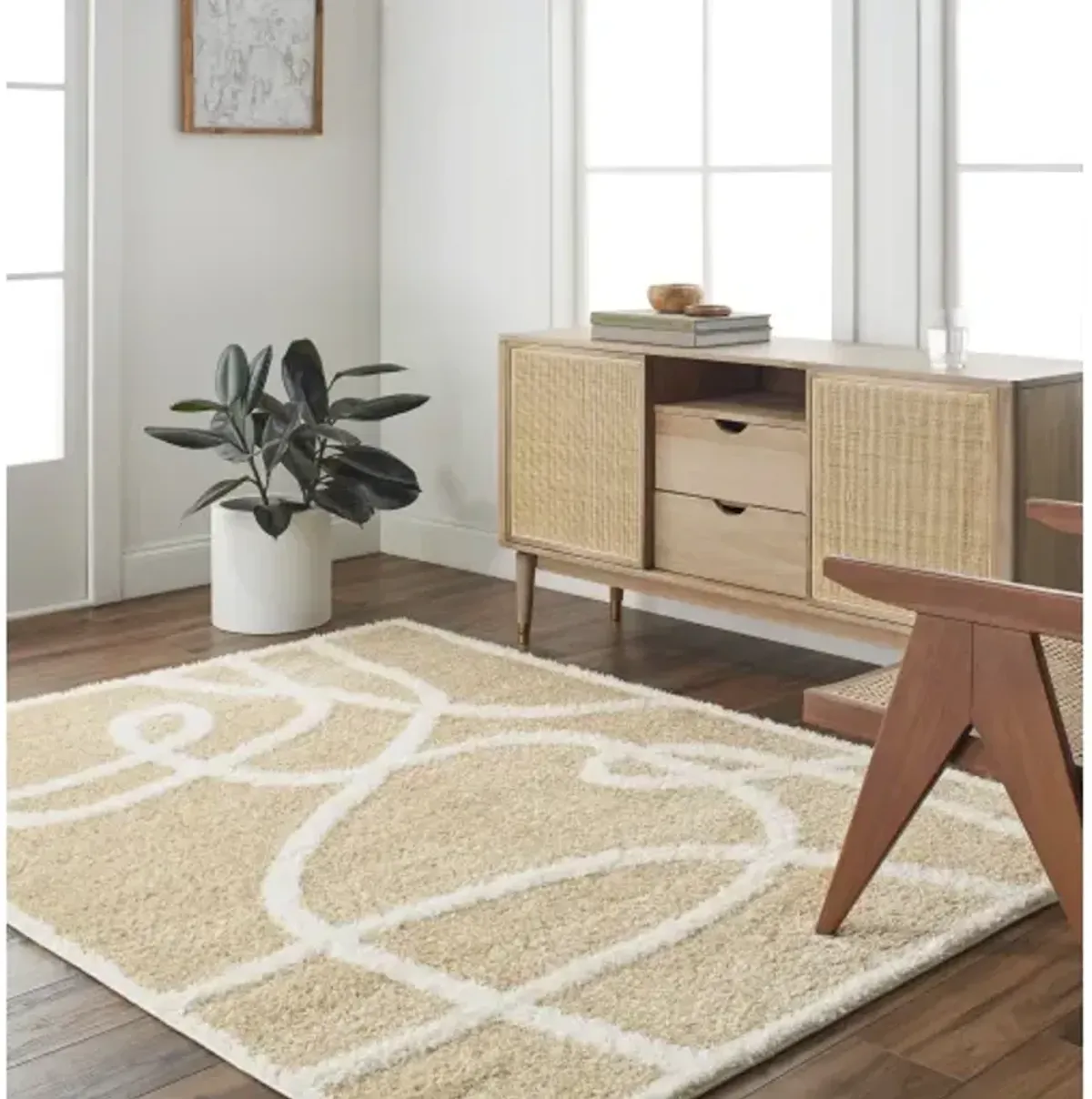 Rodos RDO-2340 7'10" x 10' Machine Woven Rug