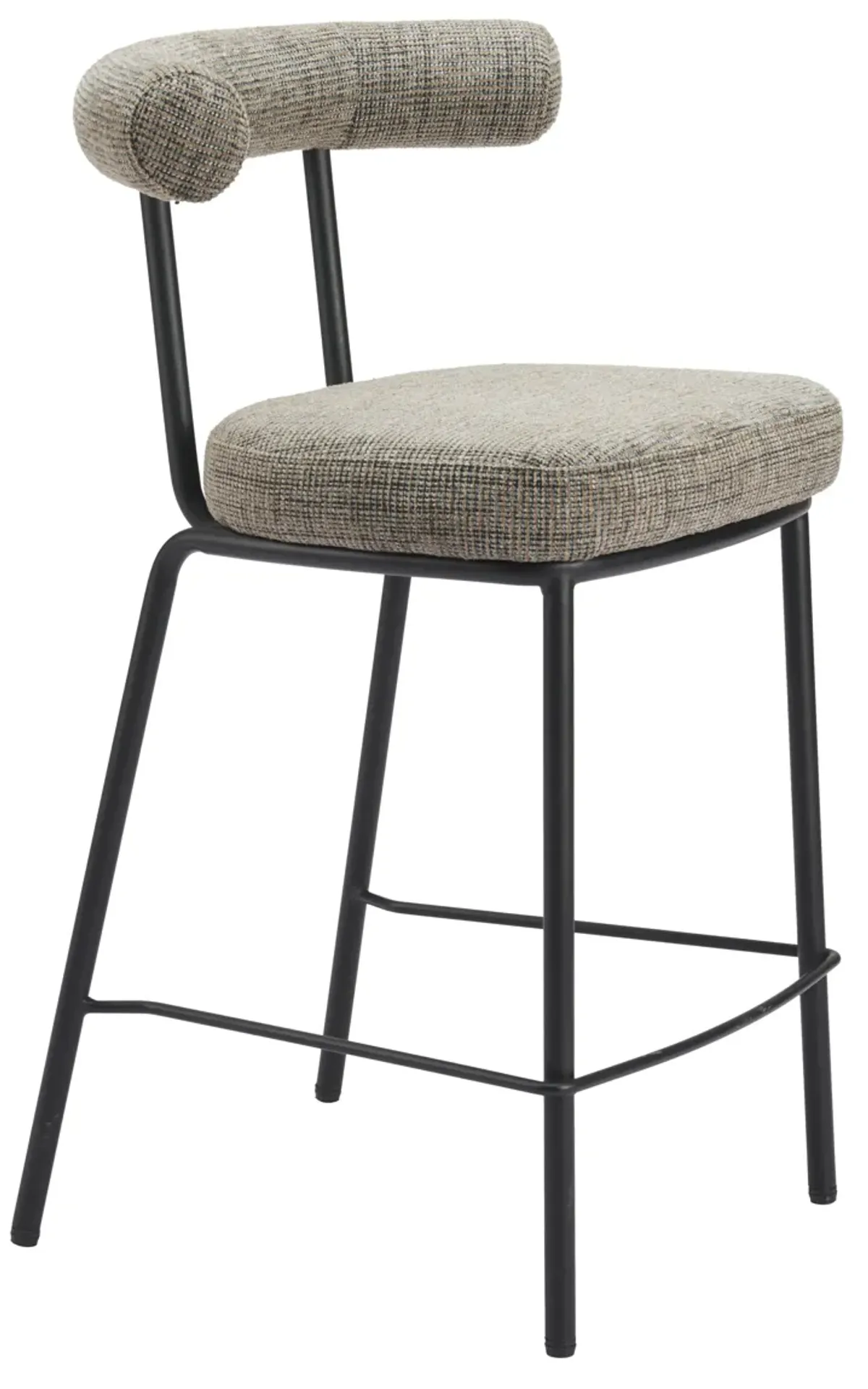 Kede Counter Stool Green Tweed