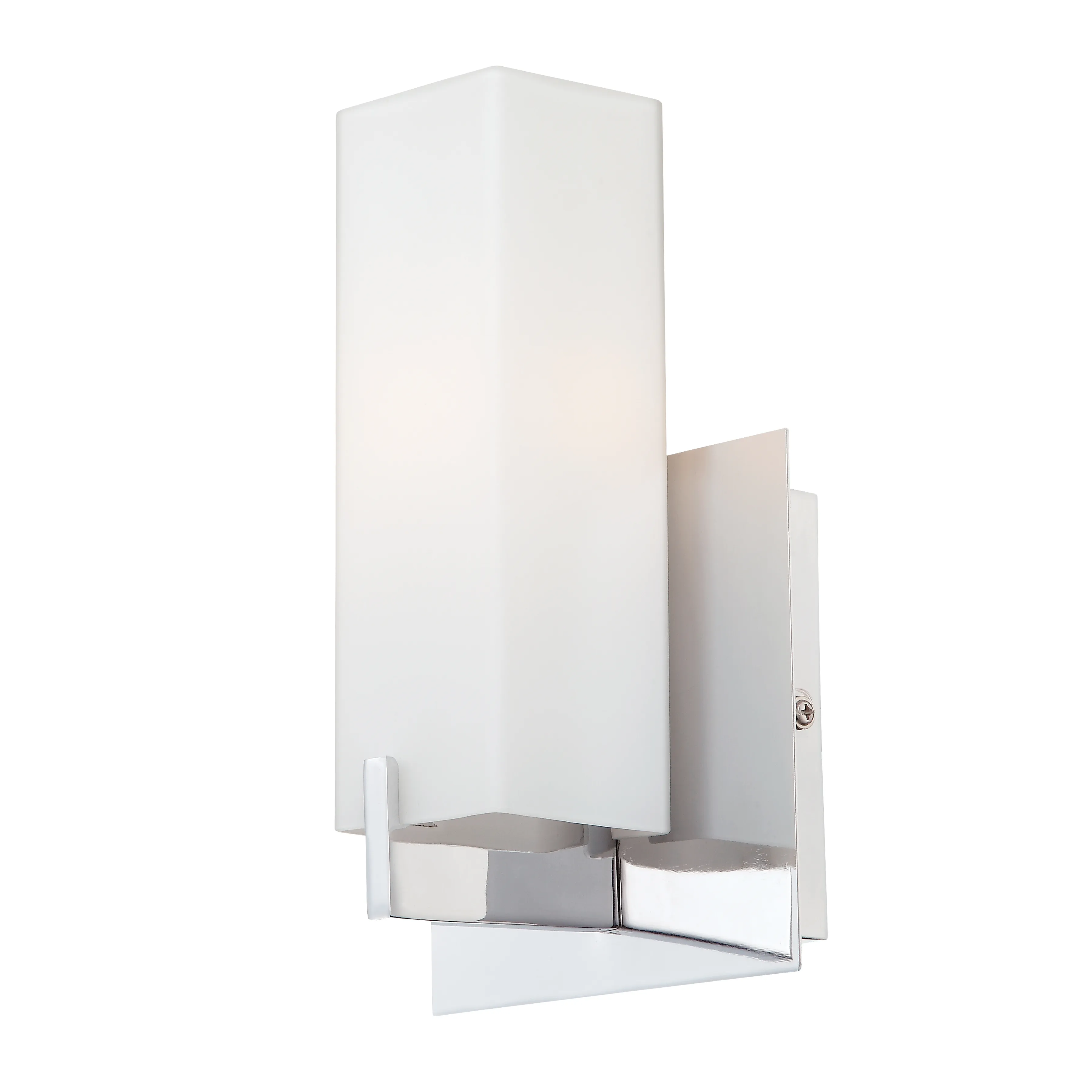 Moderno 8.3" High 1-Light Sconce - Chrome