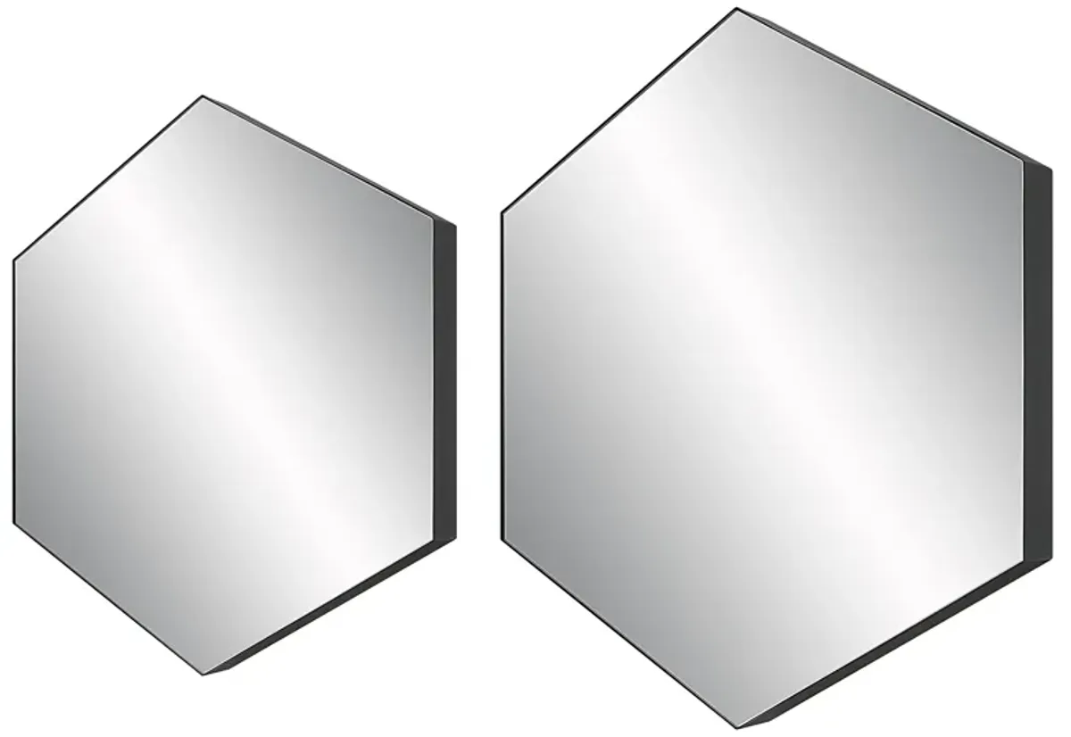 Amaya Octagonal Mirrors - Set of 2