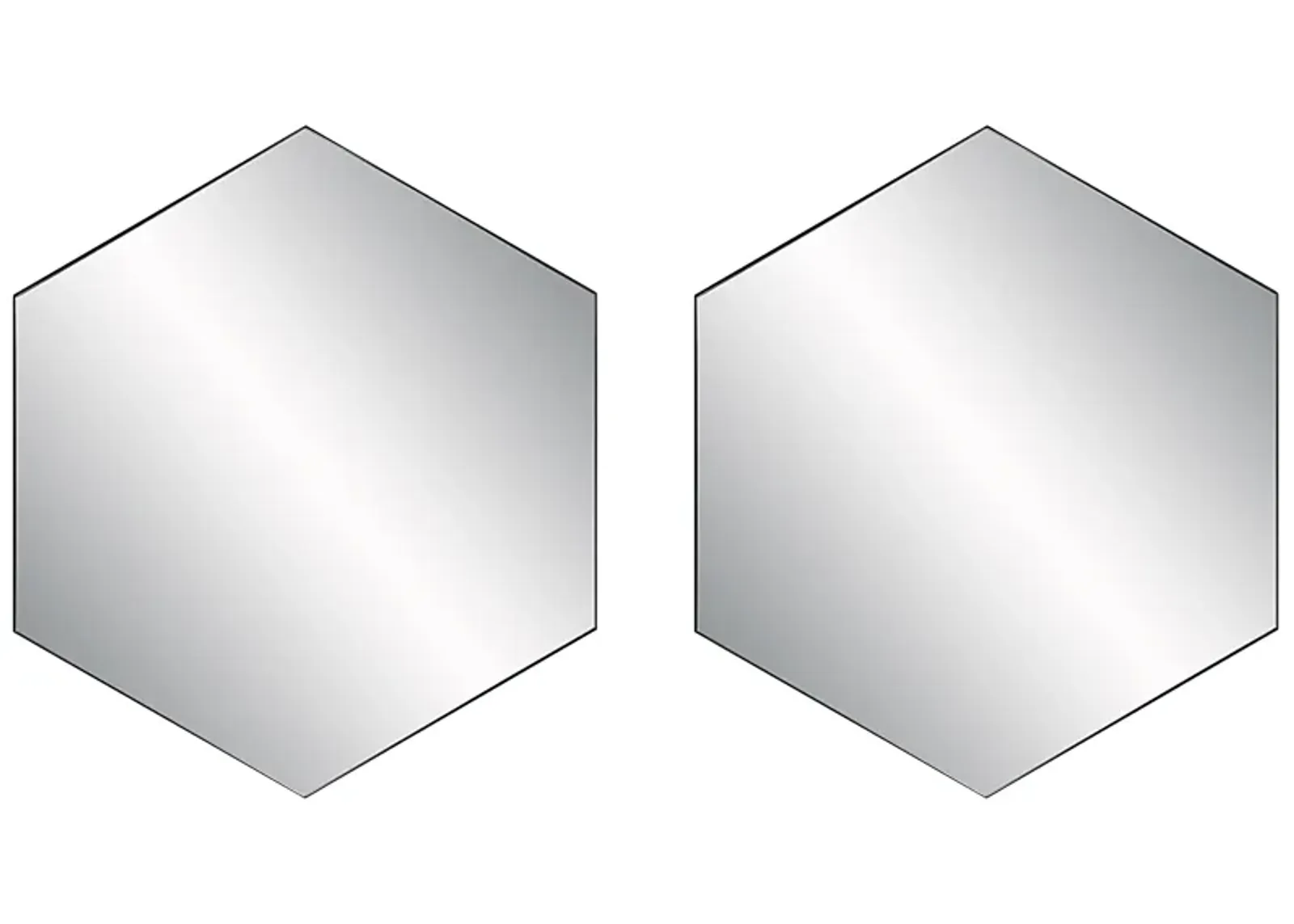 Amaya Octagonal Mirrors - Set of 2