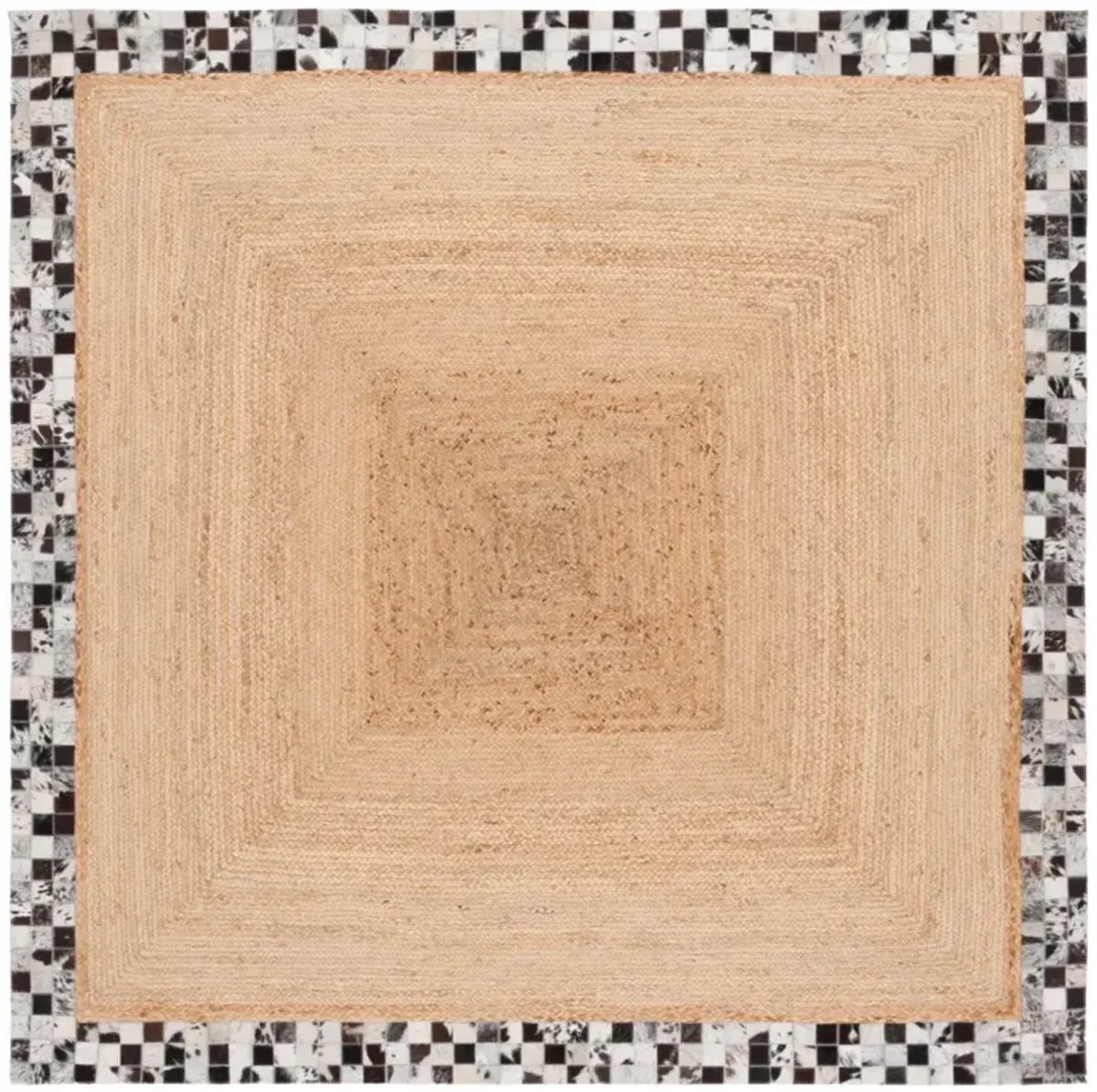 NATURAL FIBER 827 NATURAL  6' x 6' Square Square Rug