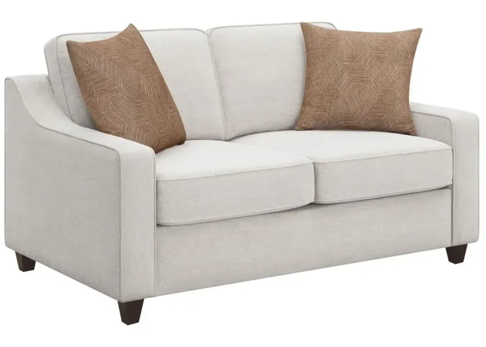 Turner Upholstered Cushion Back Loveseat 