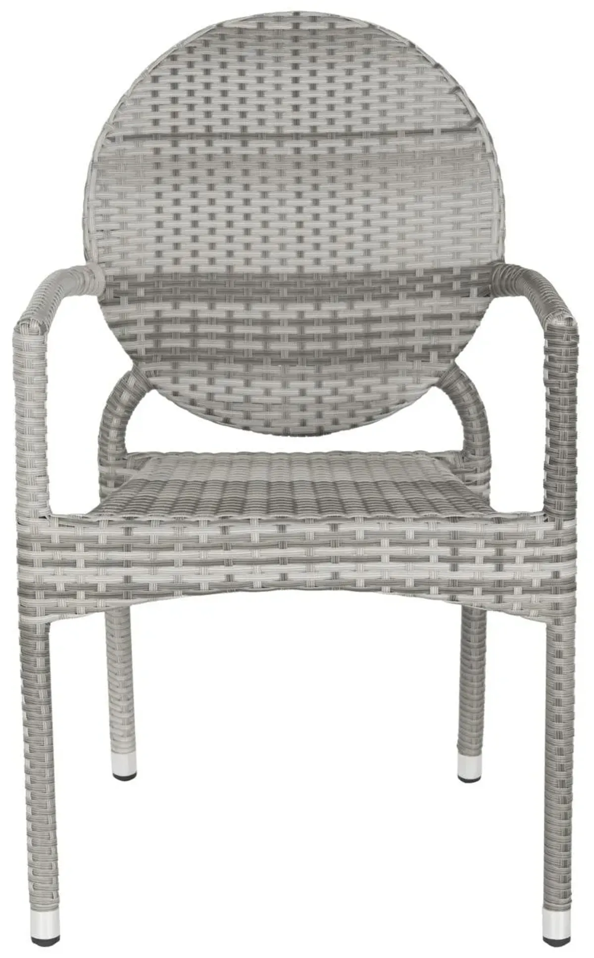 VALDEZ  INDOOR-OUTDOOR STACKING ARM CHAIR  - Set of 2