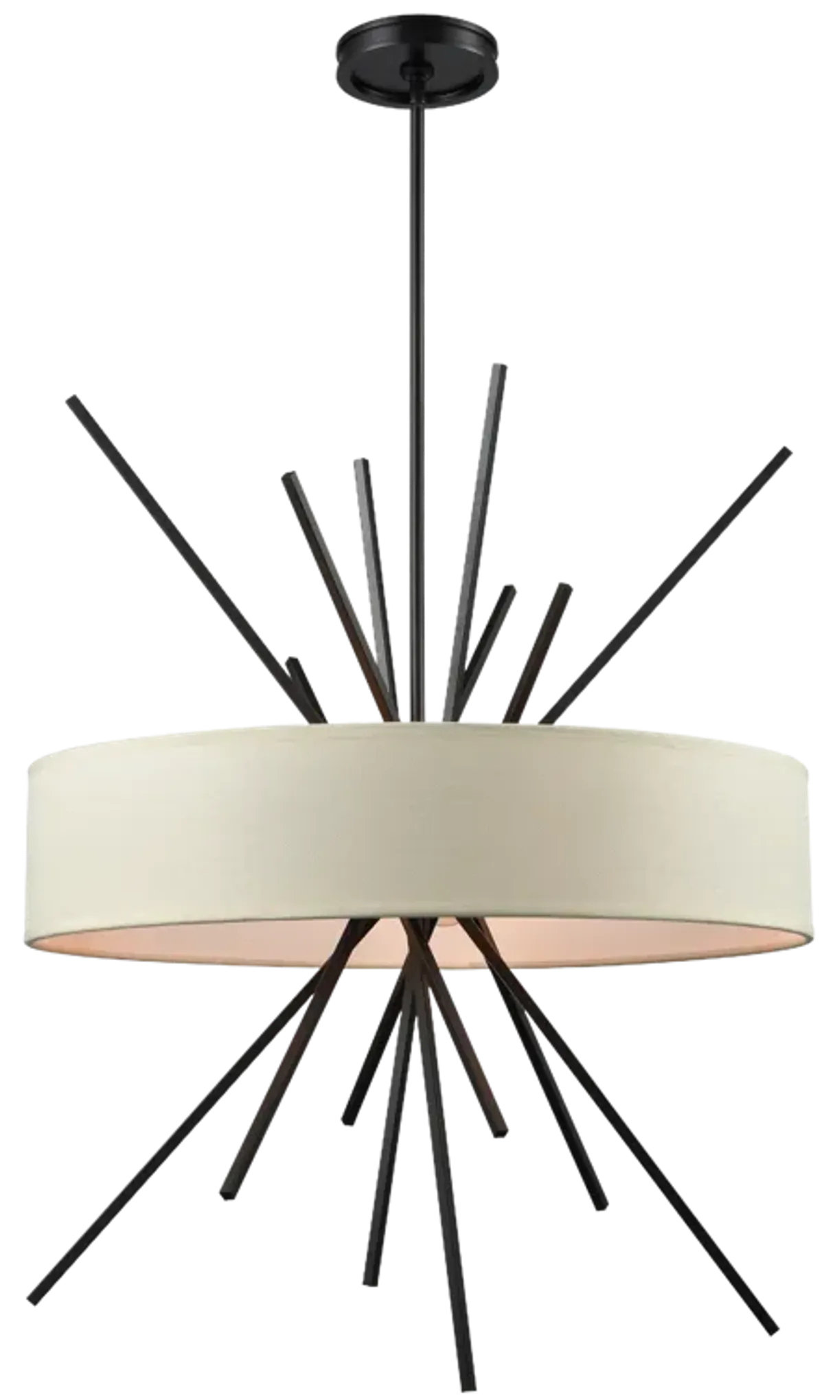 Xenia 25" Wide 5-Light Chandelier - Oil Rubbed Bronze