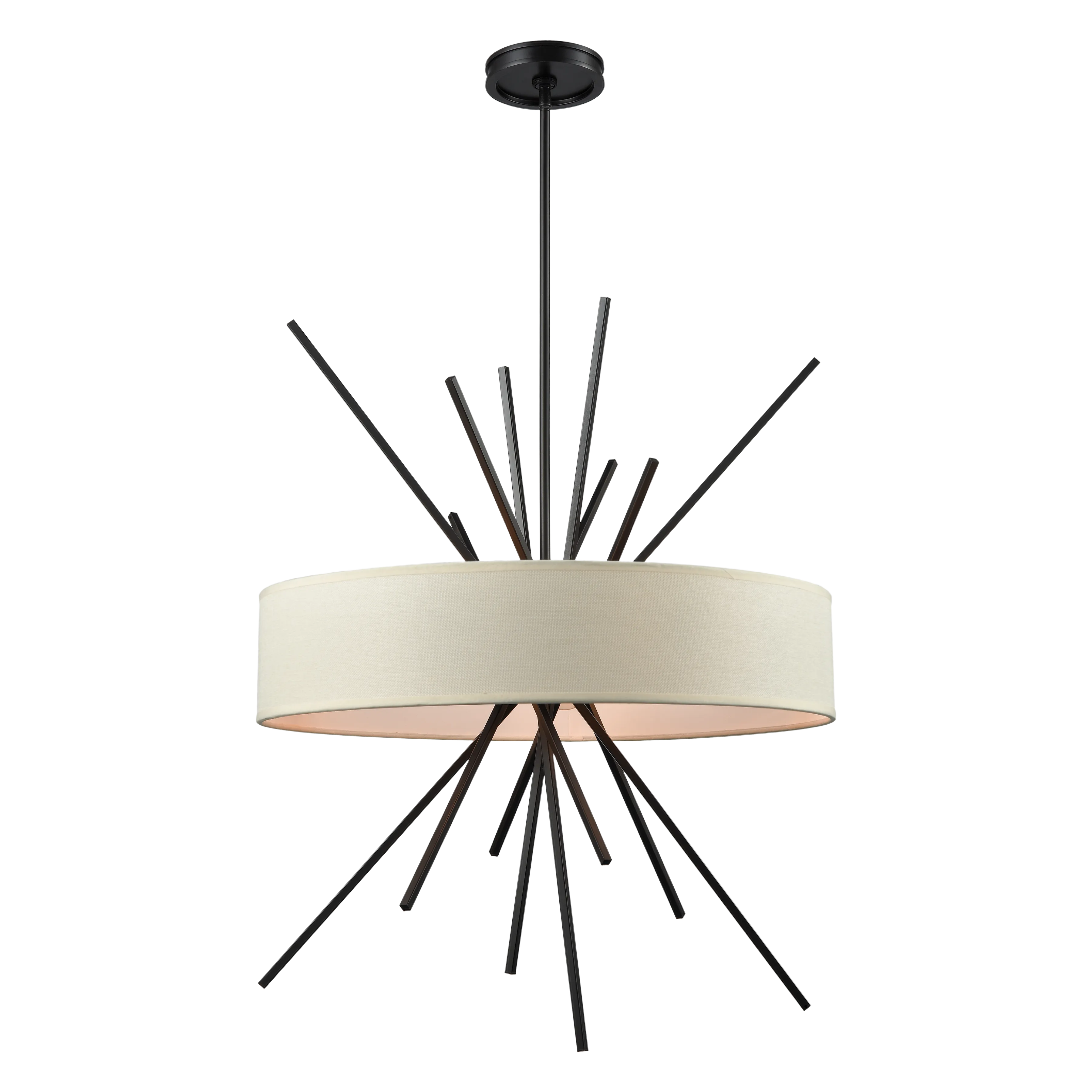 Xenia 25" Wide 5-Light Chandelier - Oil Rubbed Bronze