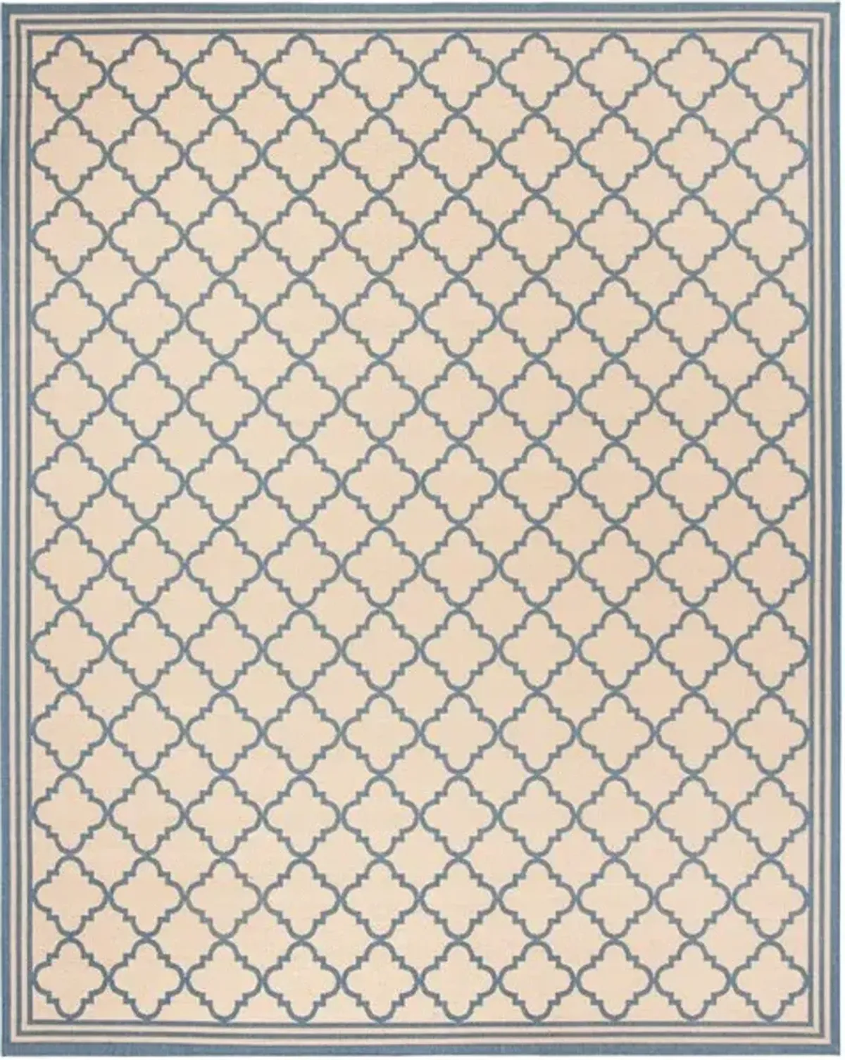 Safavieh BEACH HOUSE Collection BHS121N-8 Cream / Blue 8' X 10'