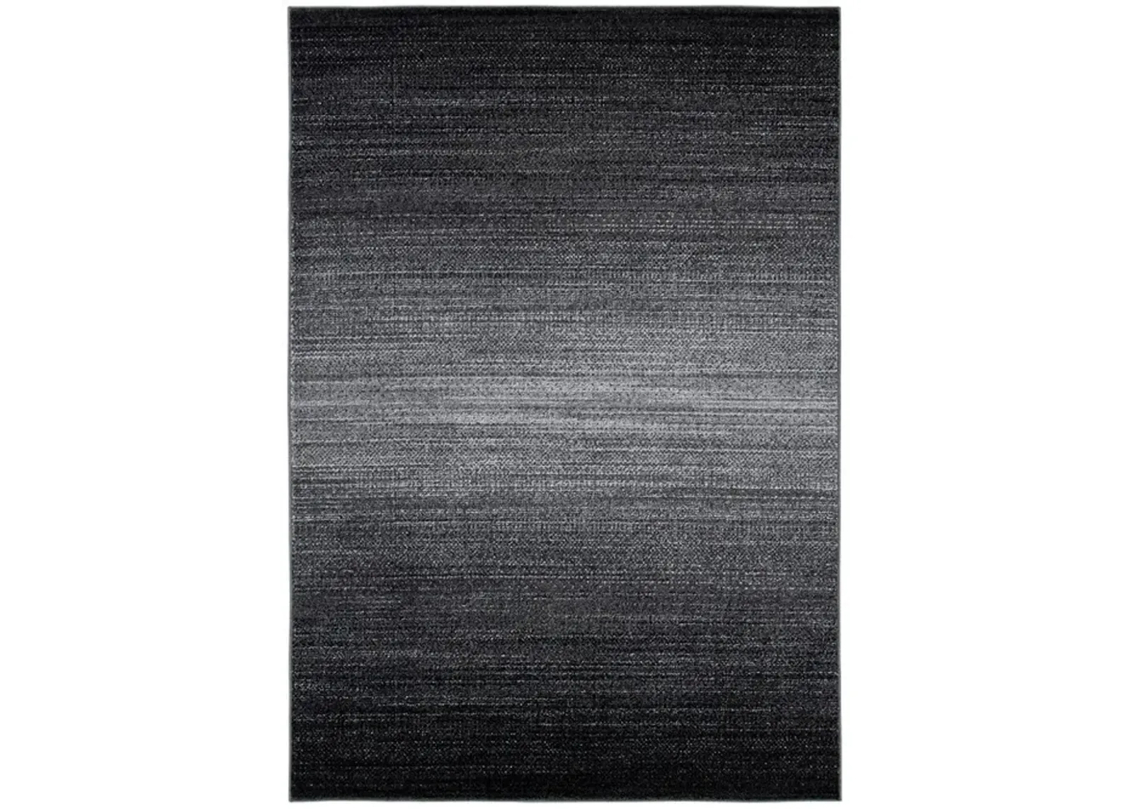 Adirondack Contemporary Dark Grey / Light Grey 9' X 12' Powerloomed Rug