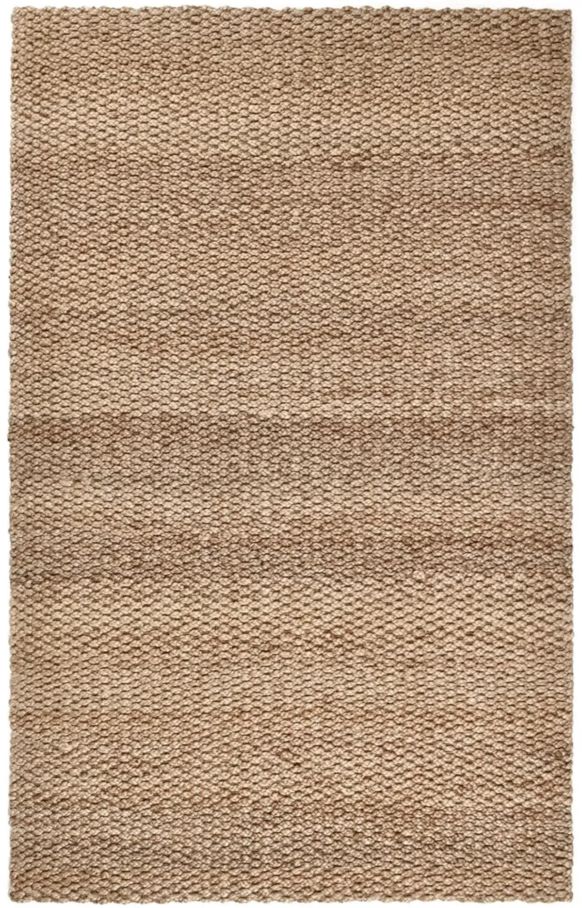 Santa Cruz 5'x8' Jute Handwoven Sustainable Beige Accent Area Rug