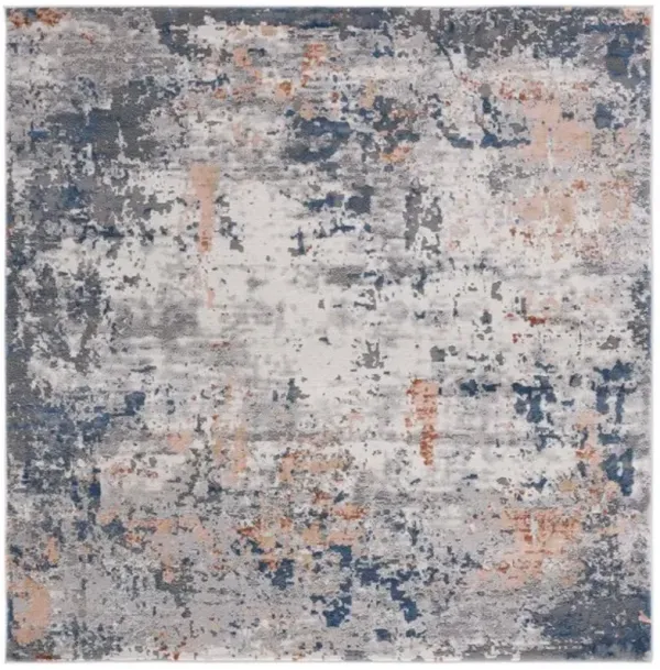 ETERNAL 222 Grey  6'-7' X 6'-7' Square Square Rug