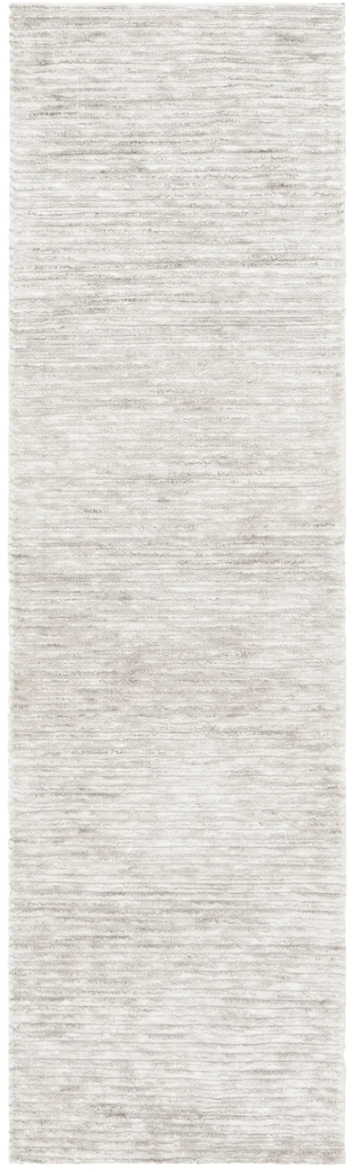 AUDREY 101 LIGHT GREY  2'-3' x 8' Runner Rug