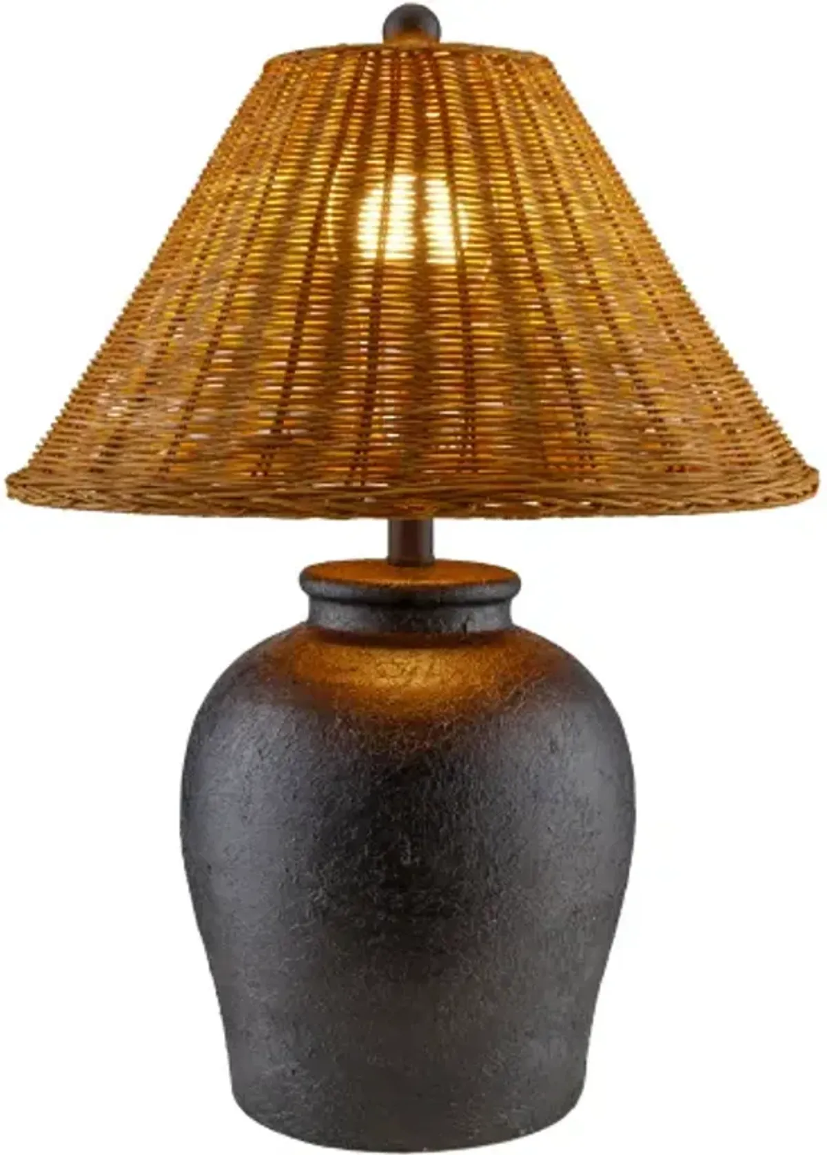 Mabon MBN-002 23"H x 17"W x 17"D Accent Table Lamp