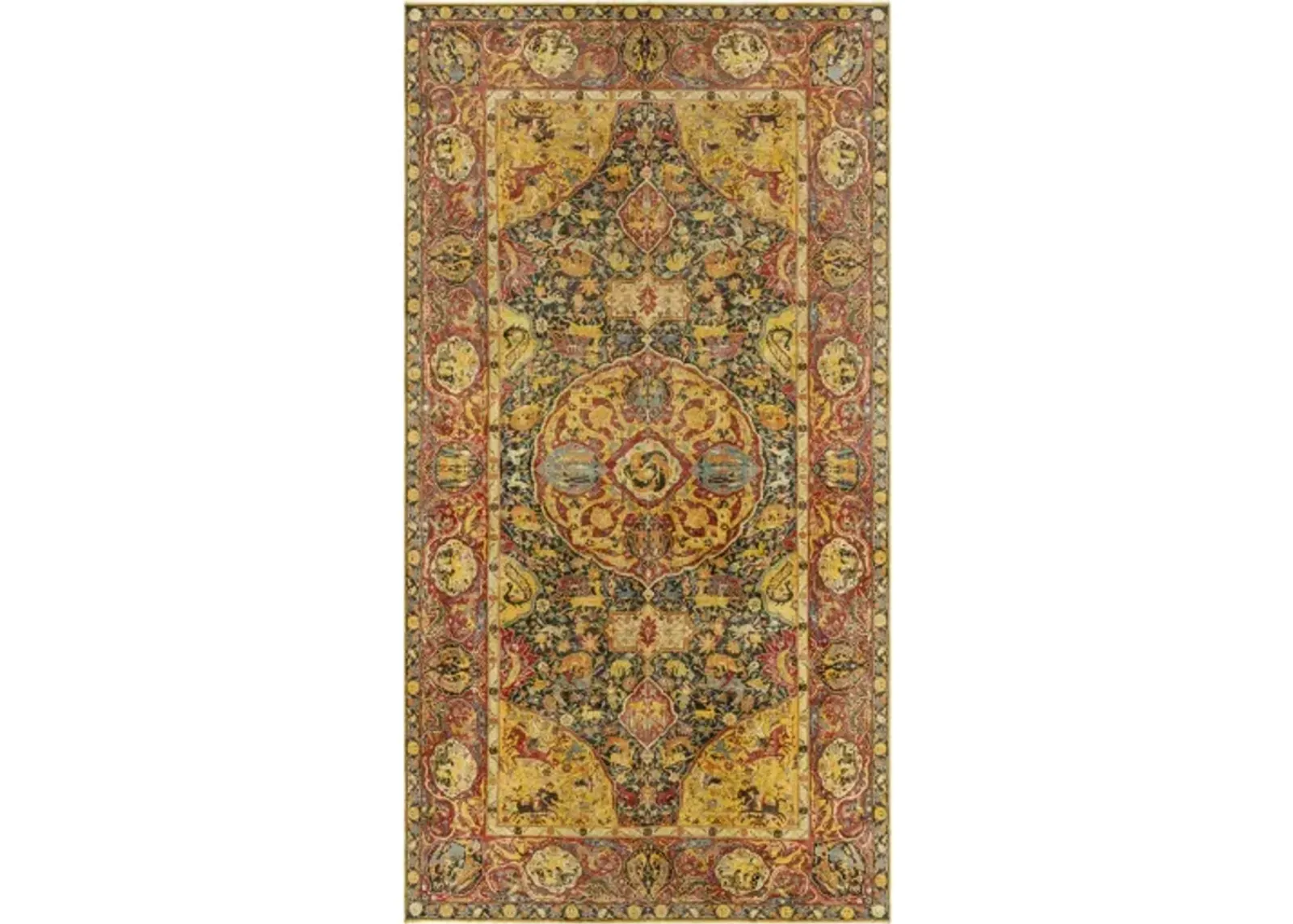 Reproduction One of a Kind ROOAK-1001 11' x 20' Hand Made Rug