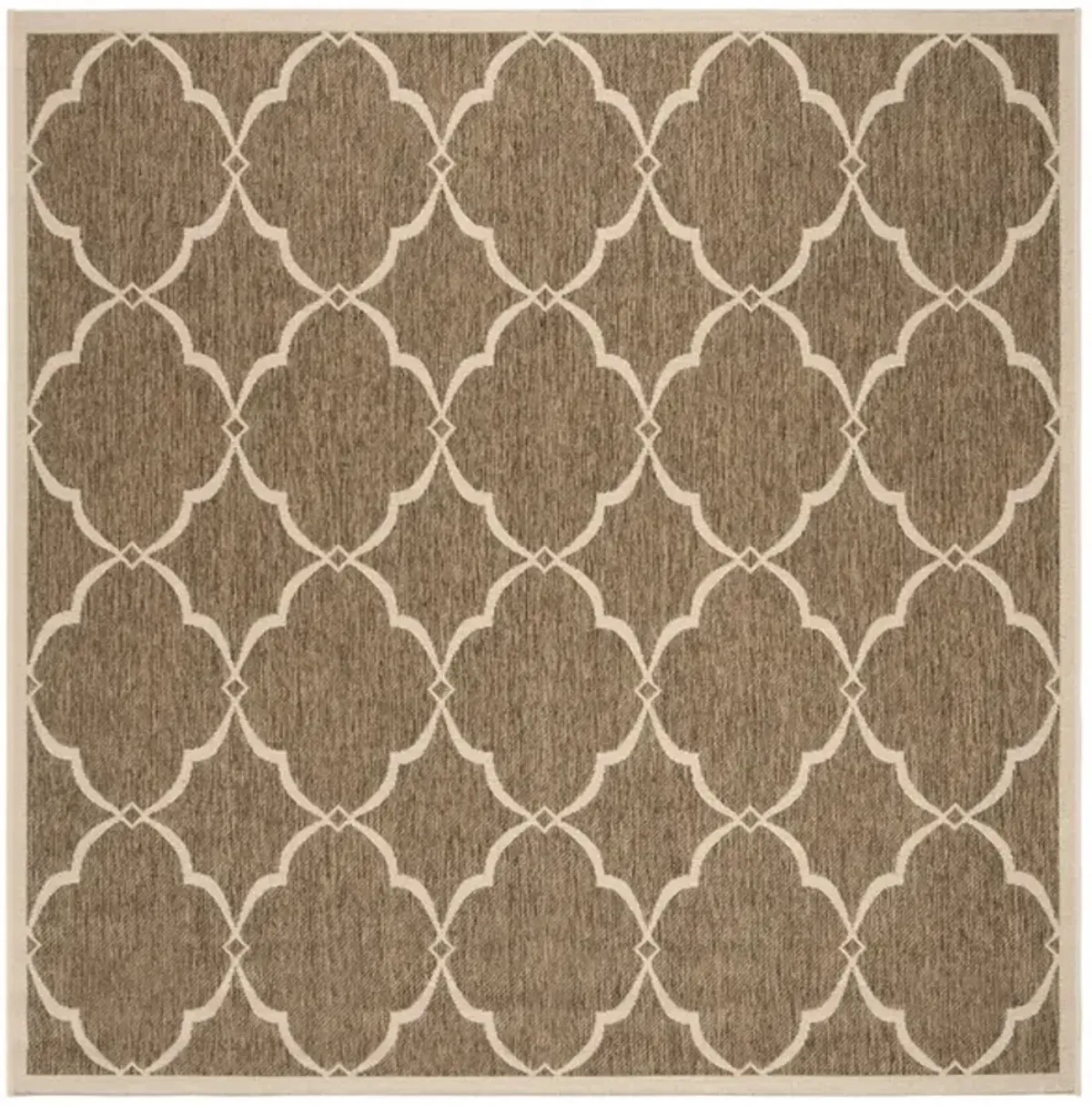 Safavieh BEACH HOUSE Collection BHS125D-6SQ Beige / Cream 6'-7" X 6'-7" Square