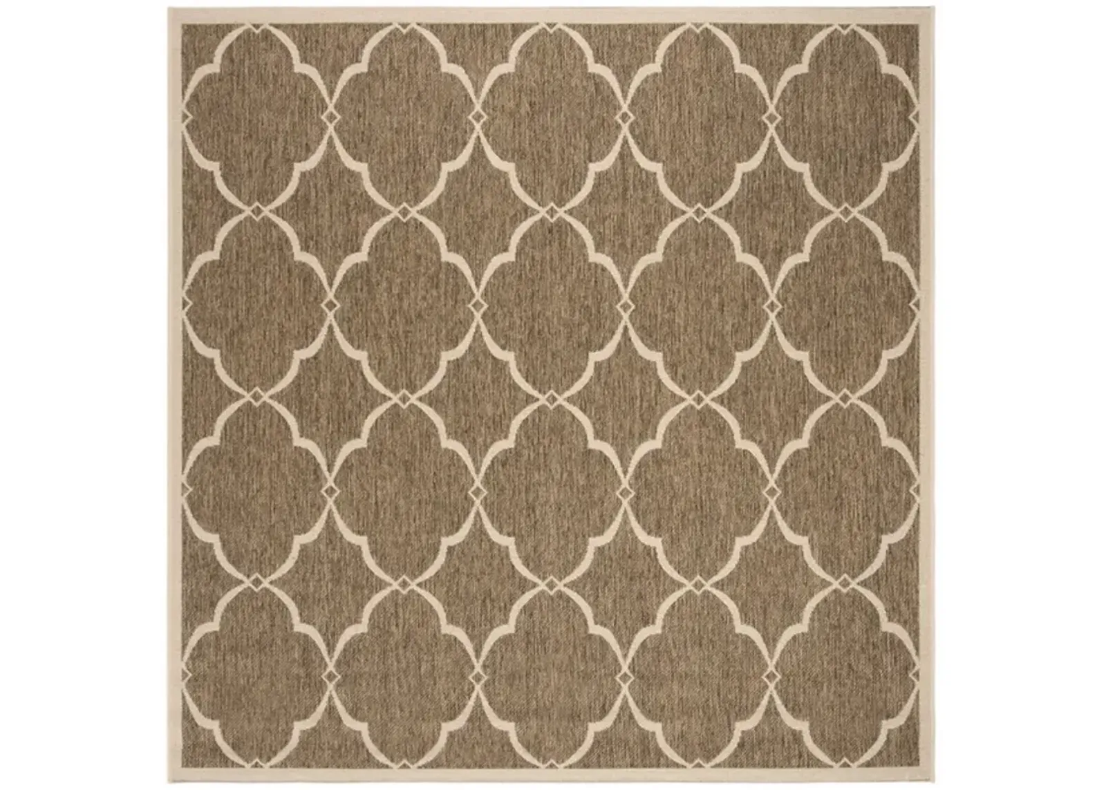 Safavieh BEACH HOUSE Collection BHS125D-6SQ Beige / Cream 6'-7" X 6'-7" Square