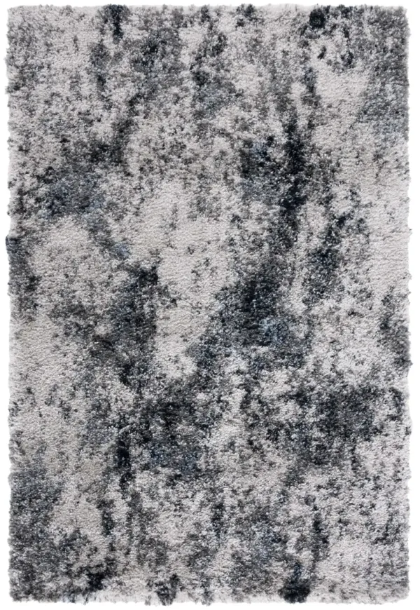 CLOUD SHAG 110 GREY  4' x 6' Small Rectangle Rug