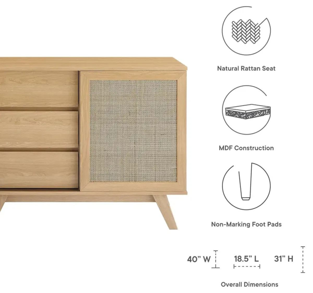 Soma 40" Accent Cabinet