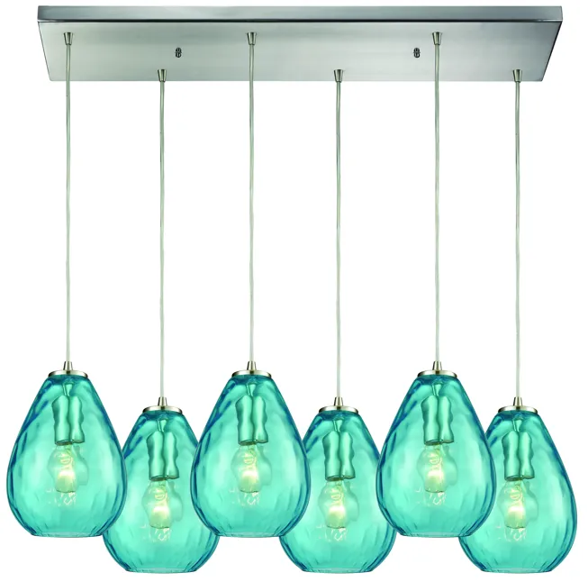 Lagoon Configurable Multi Pendant - Satin Nickel