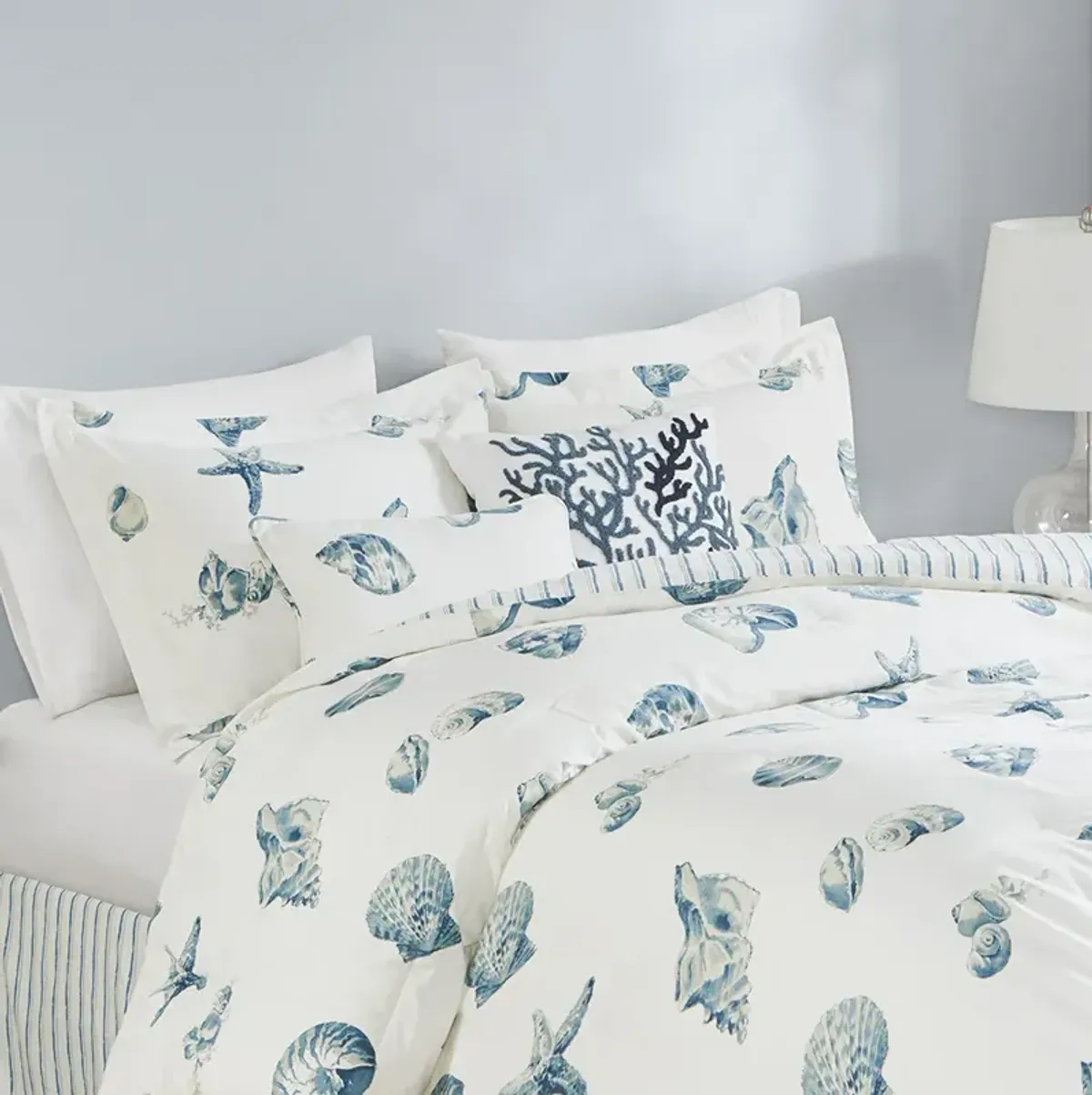 Harbor House Beach House Blue Comforter Set