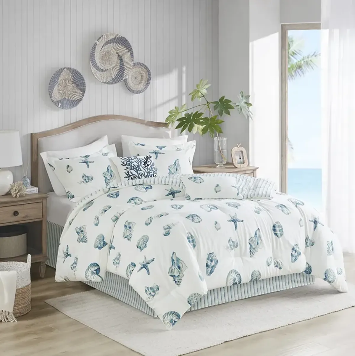 Harbor House Beach House Blue Comforter Set