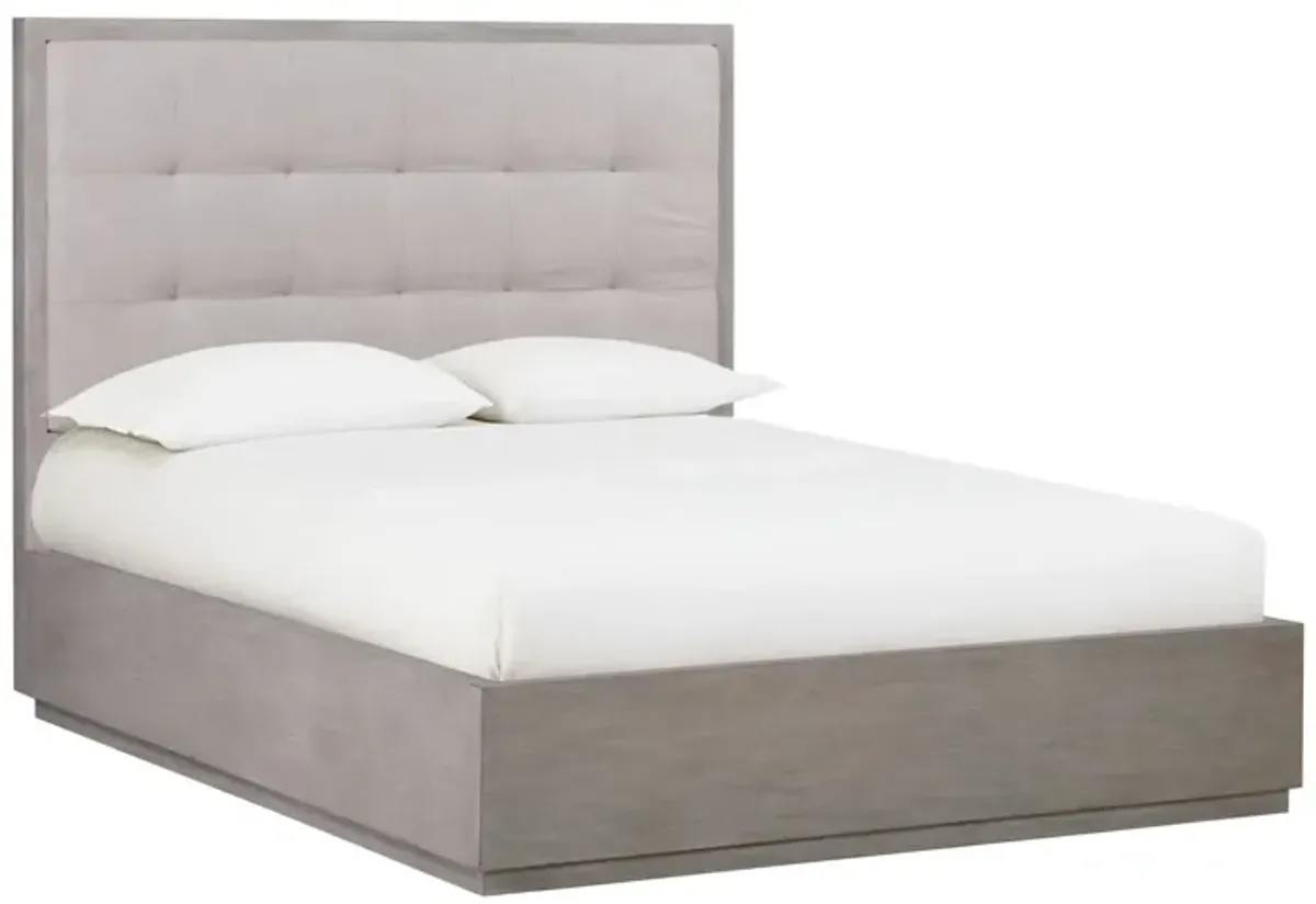 Oxford Platform Bed In Mineral