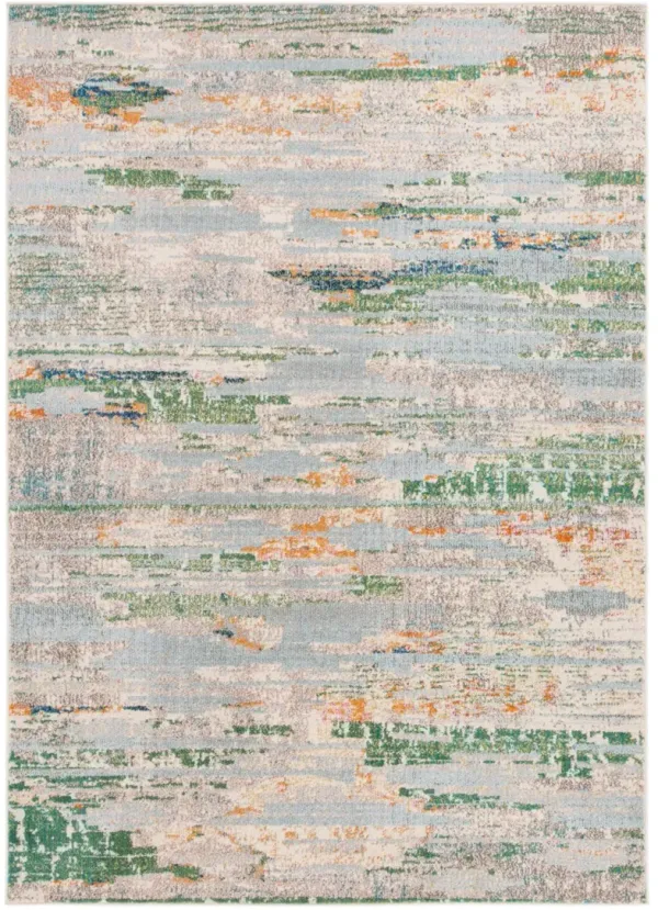 MADISON 419 GREEN  5'-3' x 7'-6' Medium Rectangle Rug