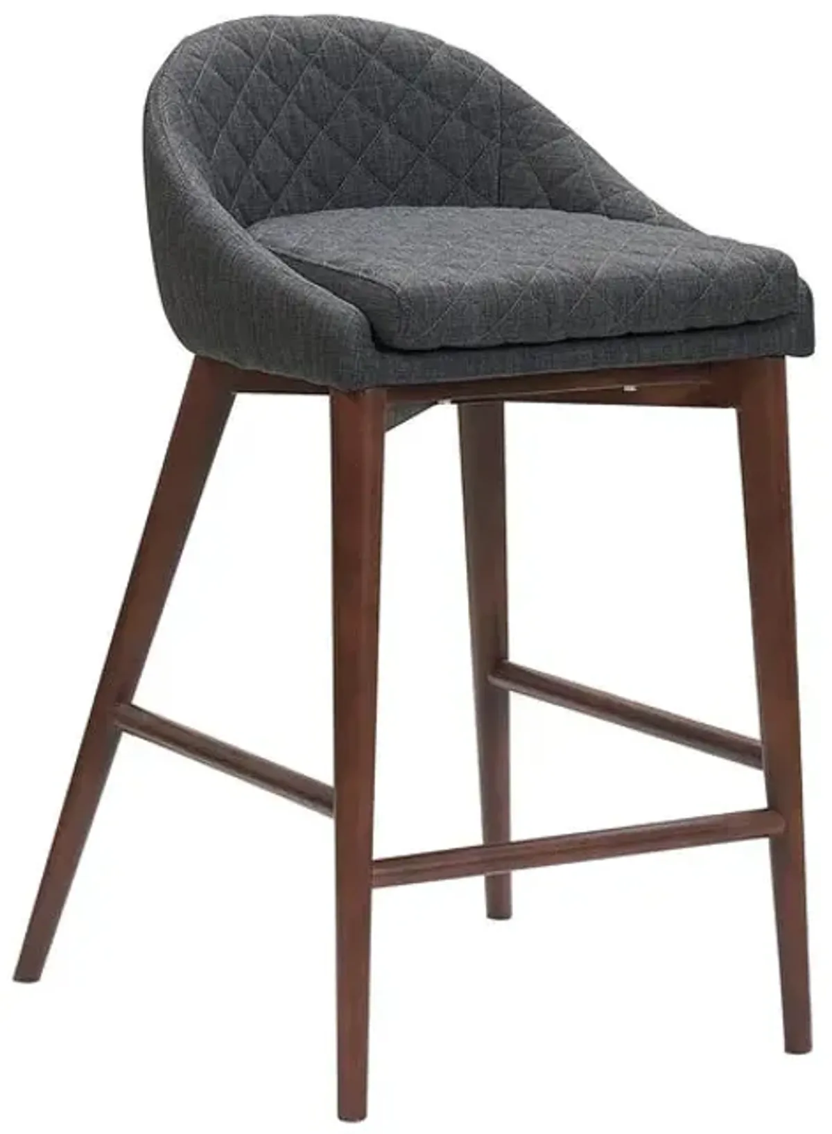 Mila Counter Stool - Dark Grey (Set of 2 Chairs)