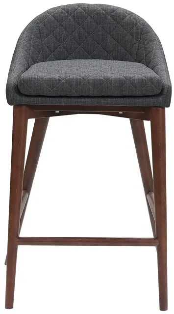 Mila Counter Stool - Dark Grey (Set of 2 Chairs)