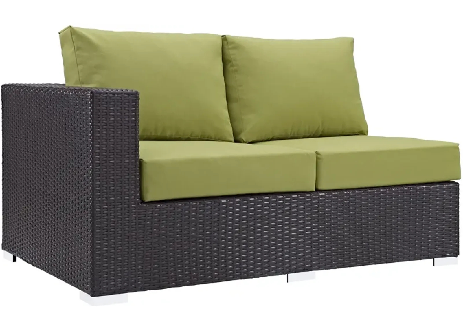 Convene Outdoor Patio Left Arm Loveseat