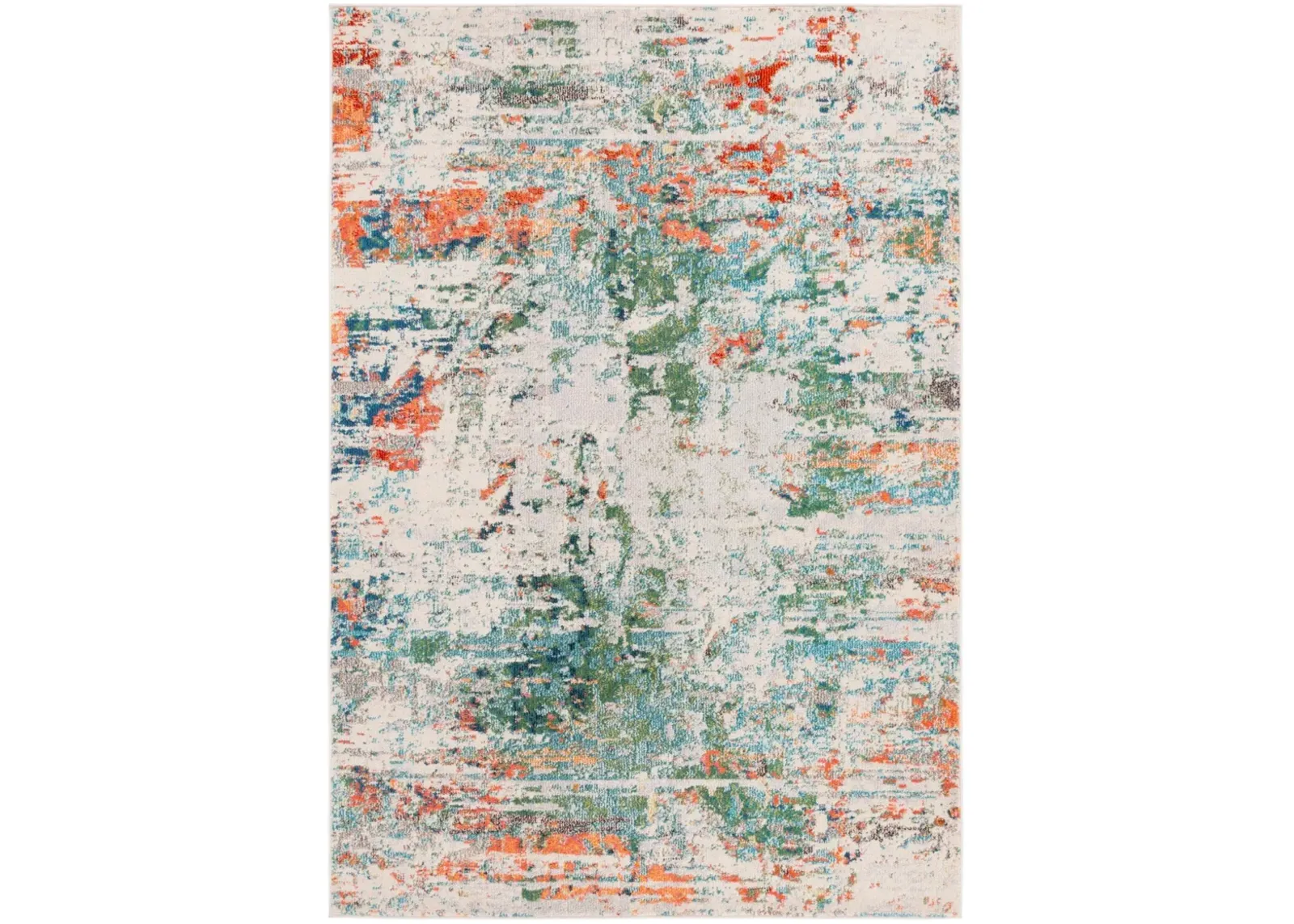 MADISON 478 GREEN  8' x 10' Large Rectangle Rug