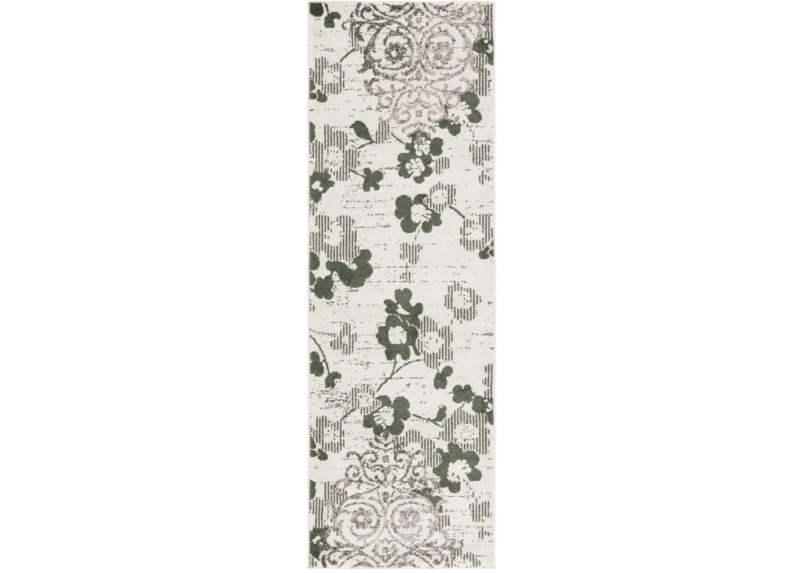 ADIRONDACK 114 IVORY  2'-6' x 8' Runner Rug