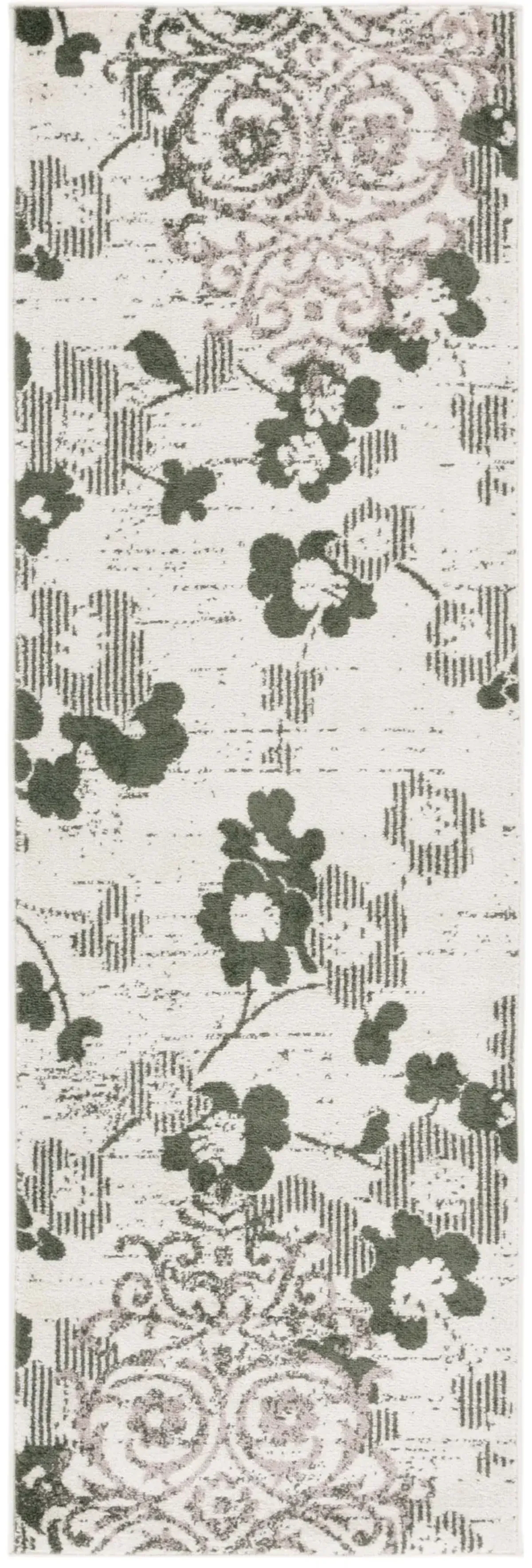 ADIRONDACK 114 IVORY  2'-6' x 8' Runner Rug