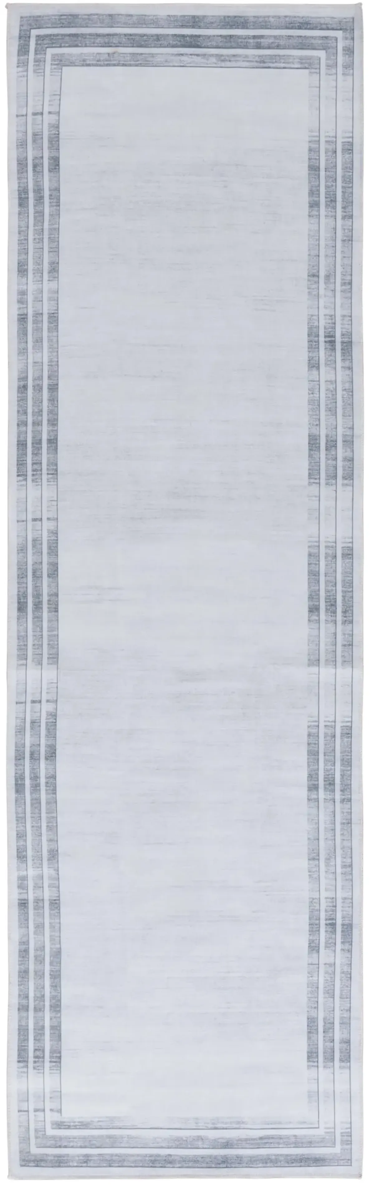 MALIBU 824 LIGHT GREY  2'-6' x 8' Runner Rug