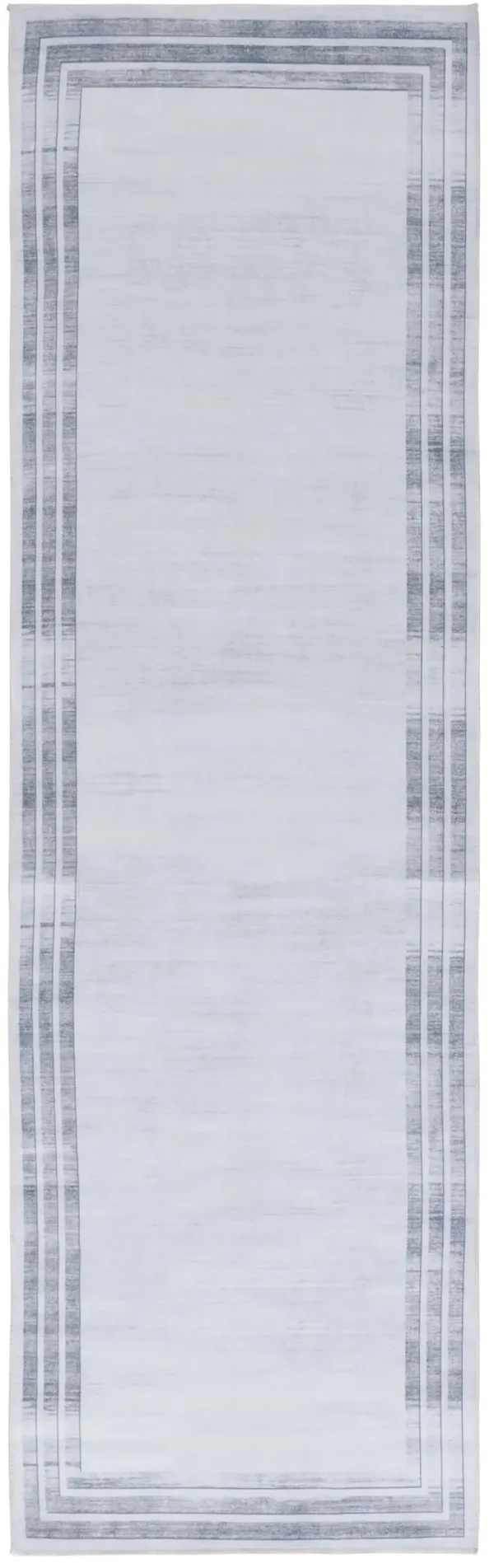 MALIBU 824 LIGHT GREY  2'-6' x 8' Runner Rug