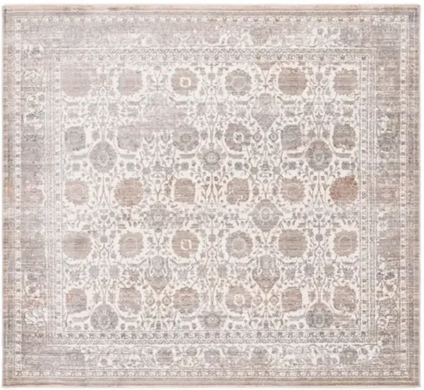 HARLOW 162 Grey  6'-3' X 6'-3' Square Square Rug