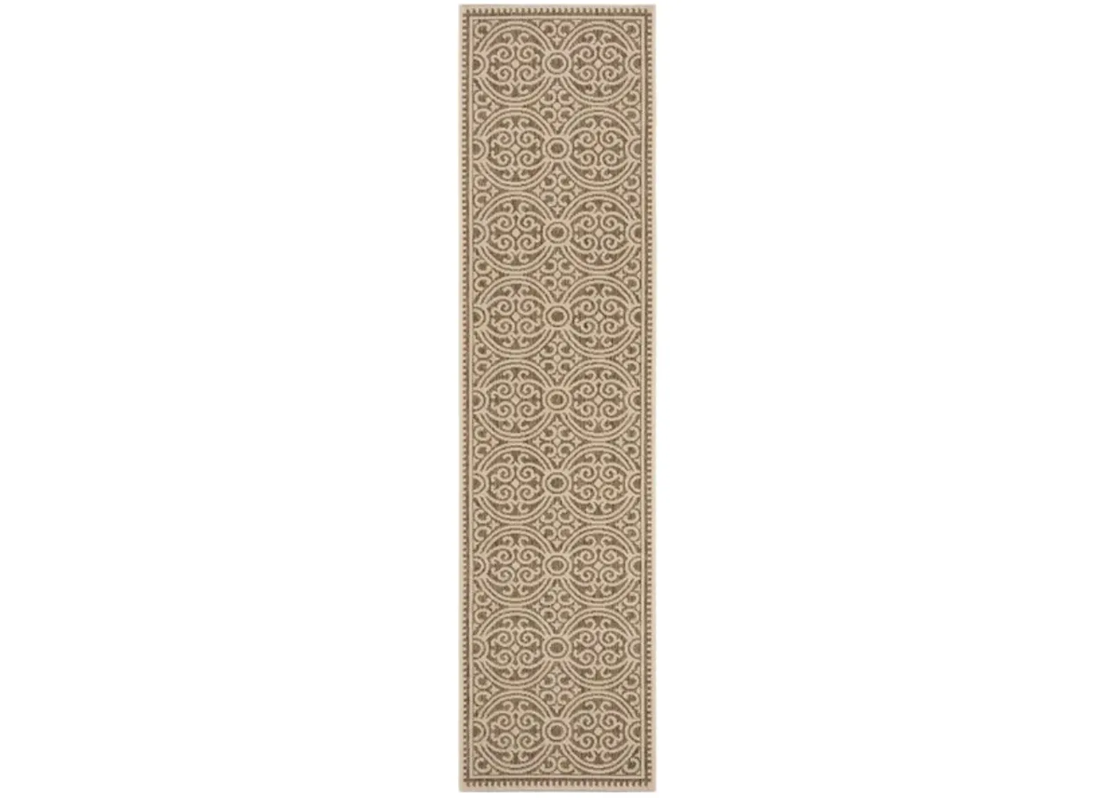 LINDEN 134 Collection LND134C-210 Cream / Beige 2'-2" X 10'