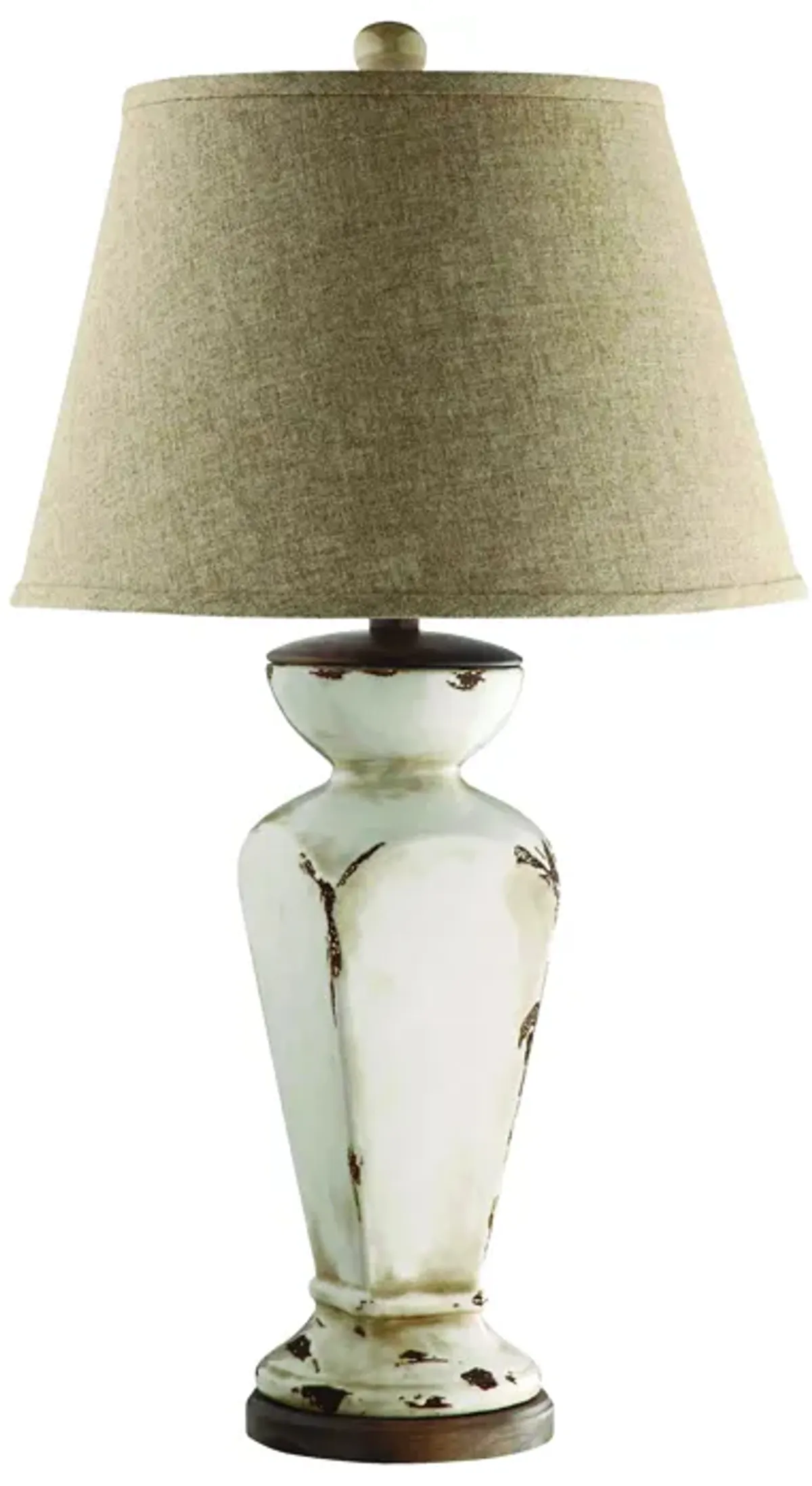 Cadence 32.25'' High 1-Light Table Lamp - Antique Cream - Includes LED Bulb