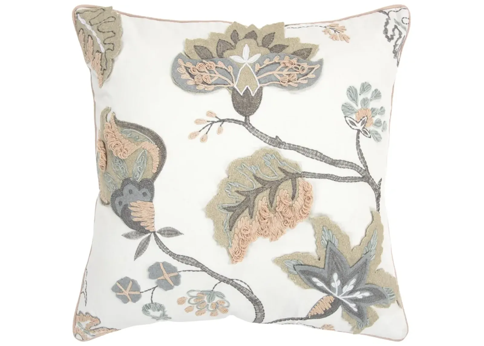 Floral Blush Pillow